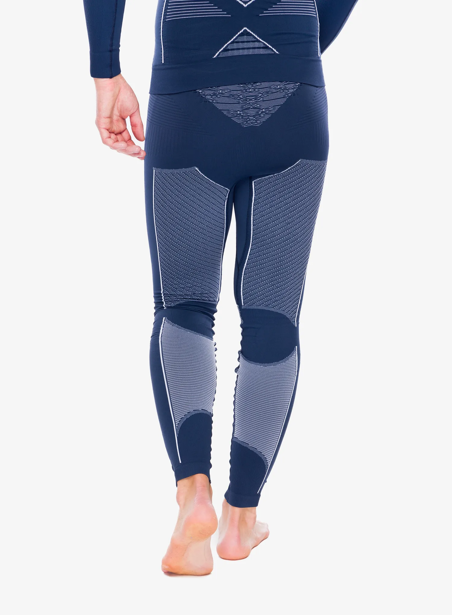 Termolegíny X-Bionic Energy Accumulator 4.0 - marine/optical white