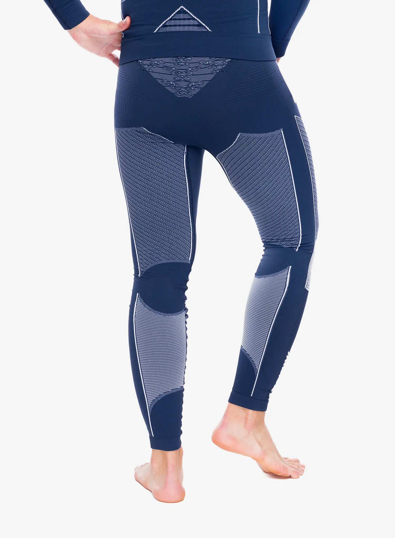 Termolegíny X-Bionic Energy Accumulator 4.0 - marine/optical white