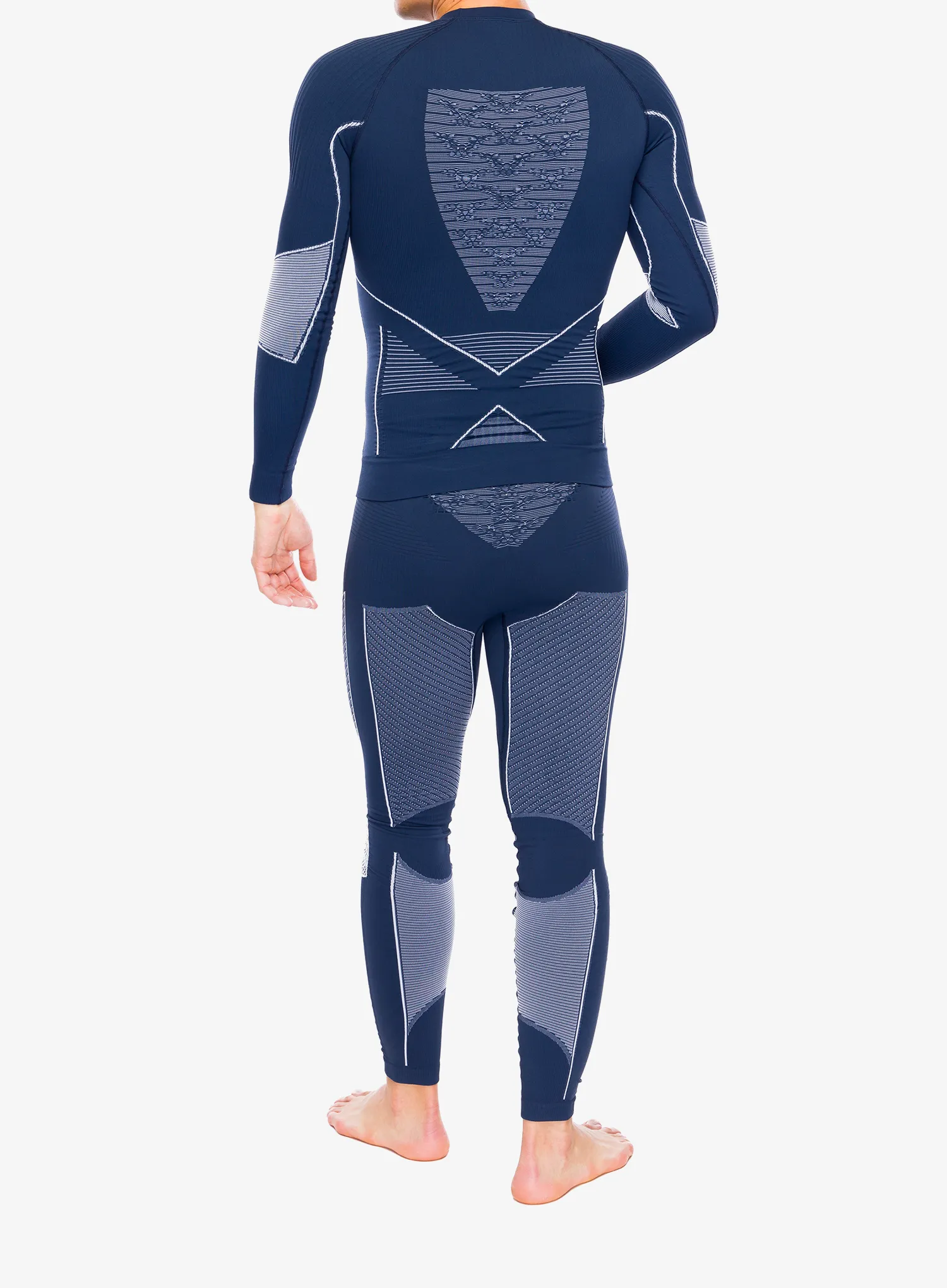 Termolegíny X-Bionic Energy Accumulator 4.0 - marine/optical white