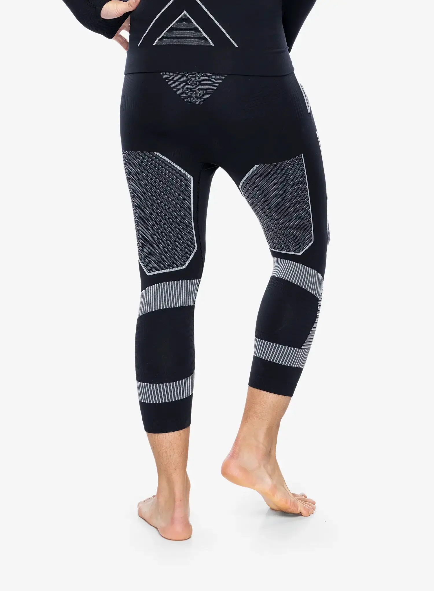 Termolegíny X-Bionic Energy Accumulator Light Pants 3/4 - x black/light grey