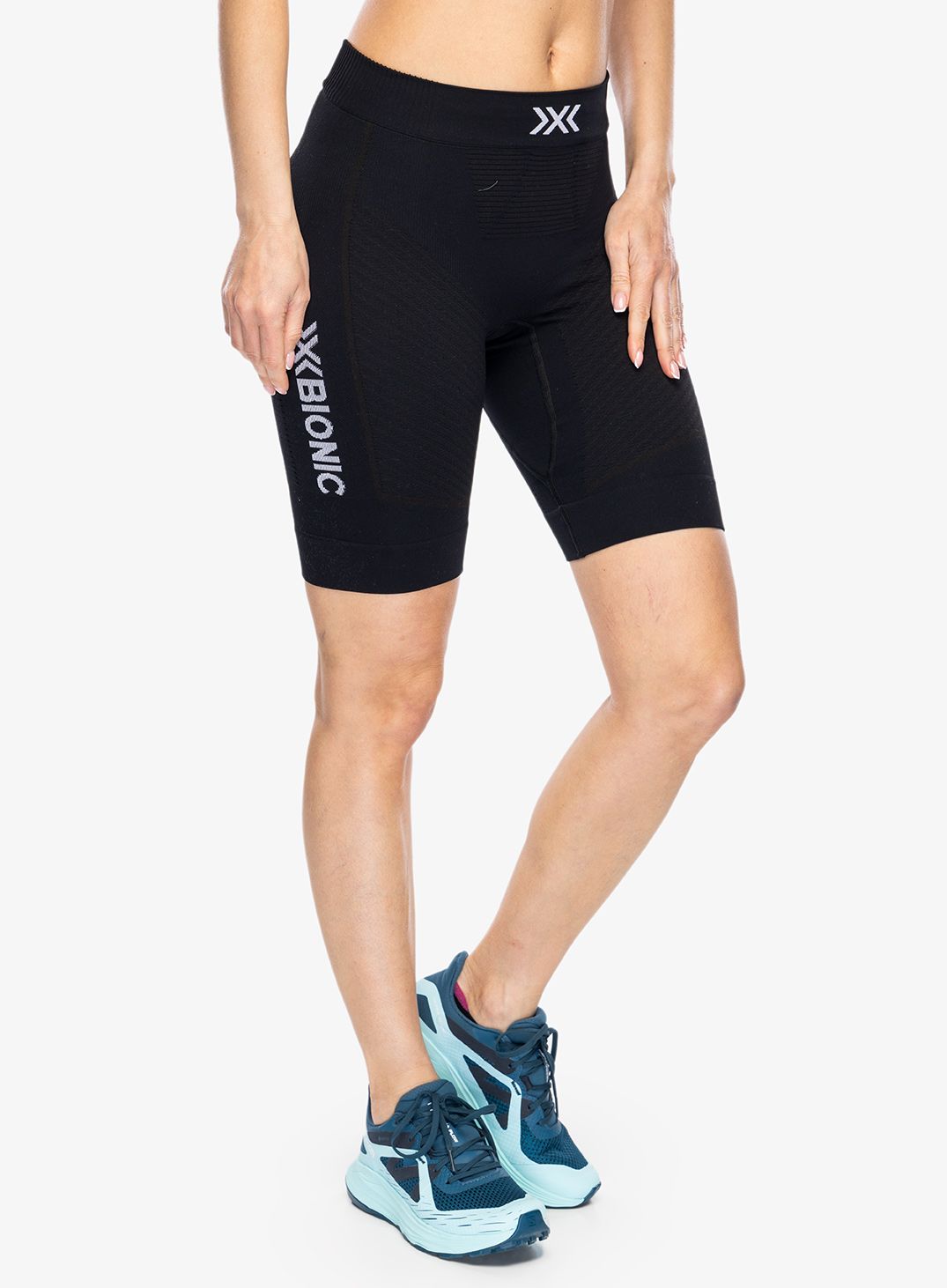Kraťasy dámské X-Bionic Invent 4.0 Running Shorts - opal black/arctic white