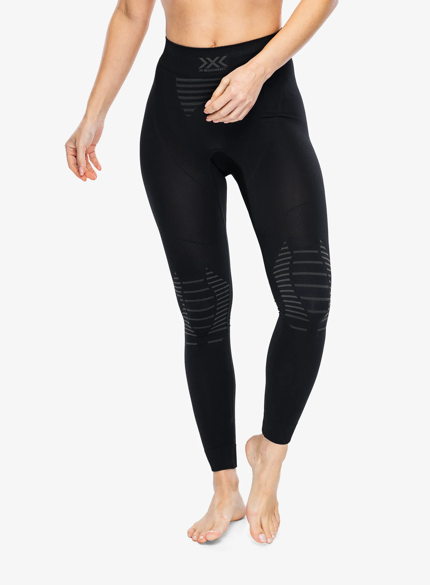 Dámské legíny X-Bionic Invent 4.0 Pants - black/charcoal