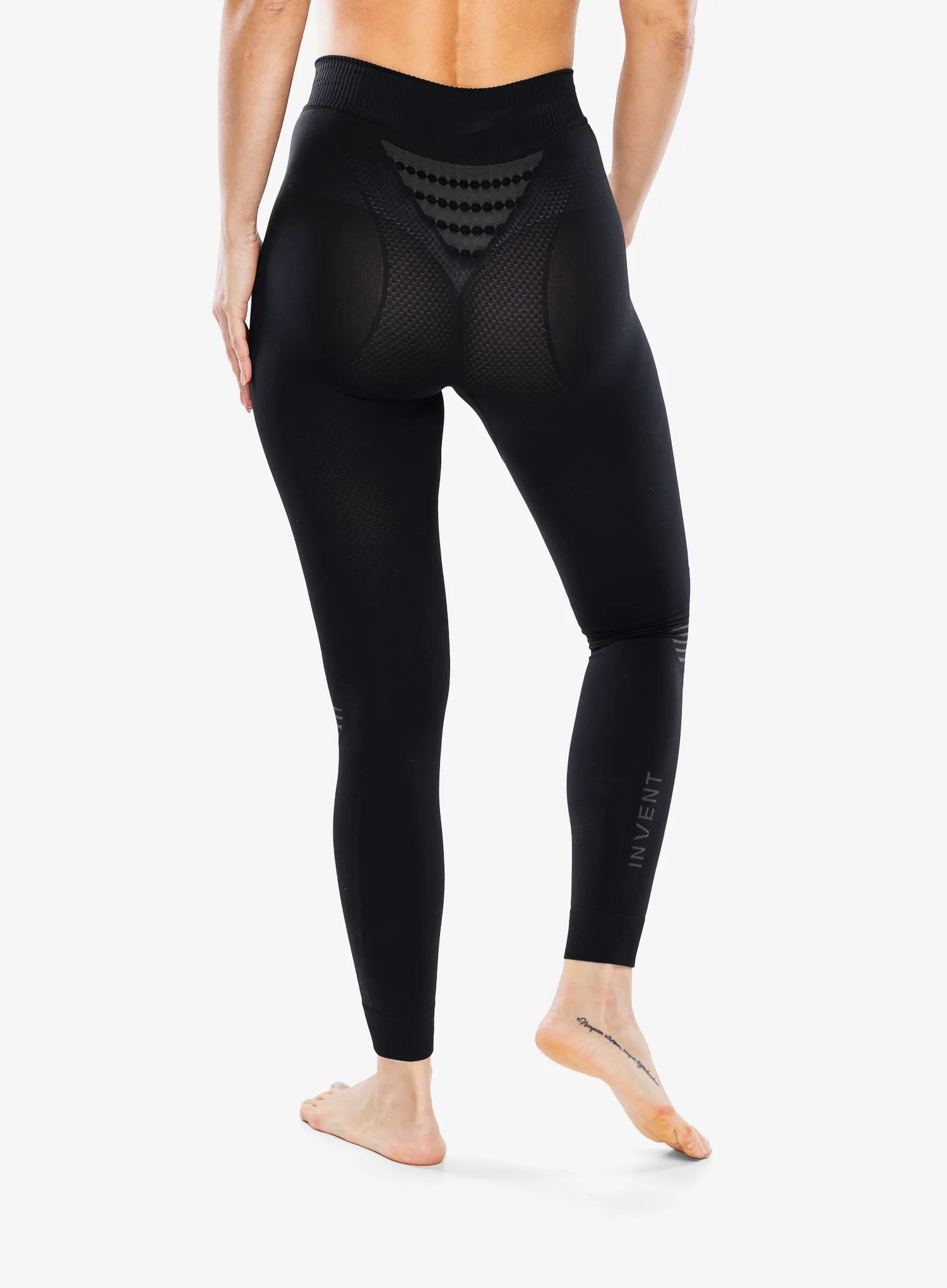 Dámské legíny X-Bionic Invent 4.0 Pants - black/charcoal