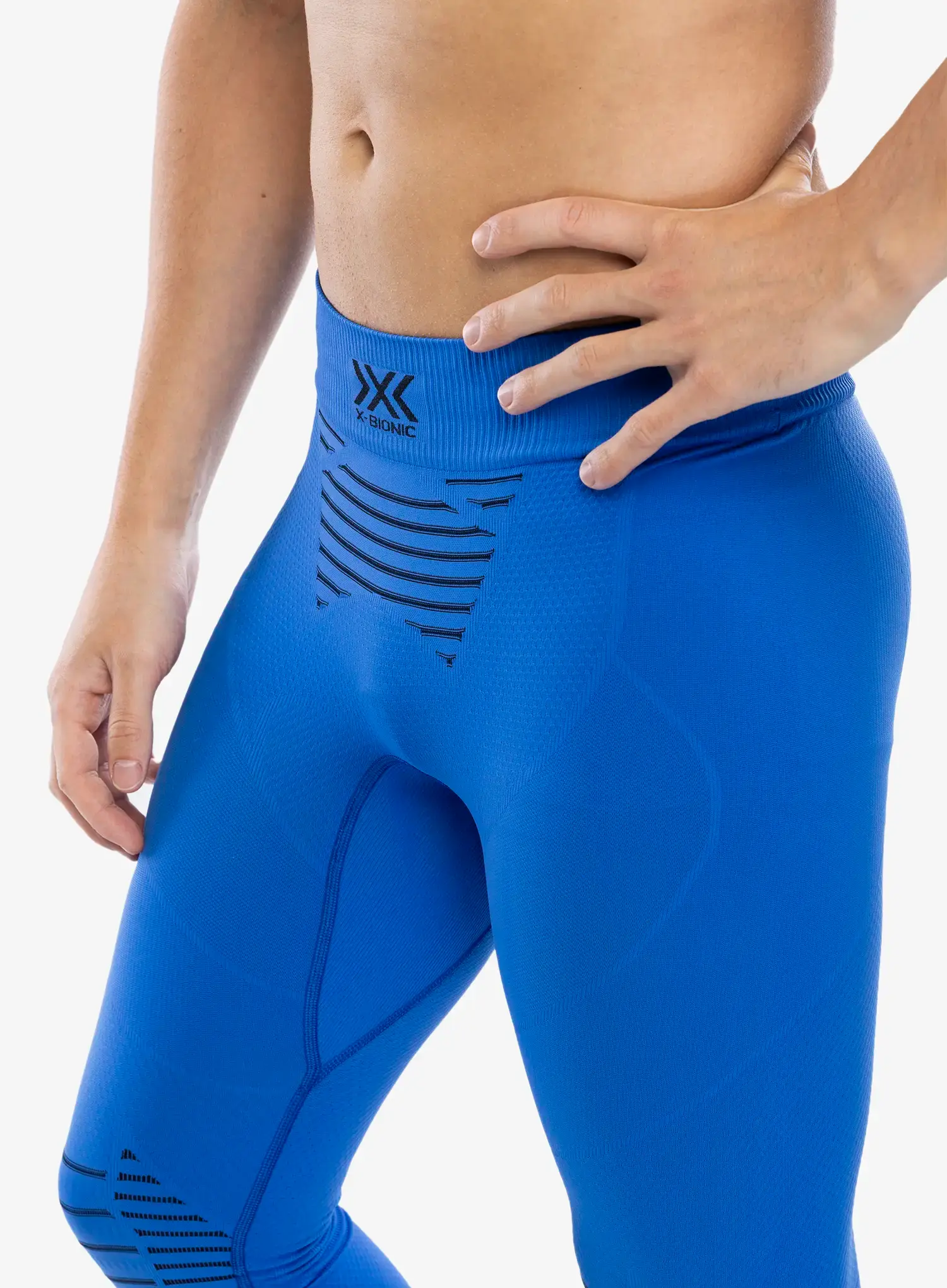 Termolegíny X-Bionic Invent 4.0 Pants - blossom blue/black