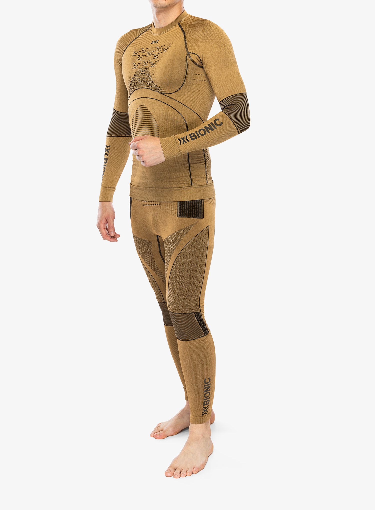 Termoaktivní mikina X-Bionic Radiactor 4.0 L/S - gold/black