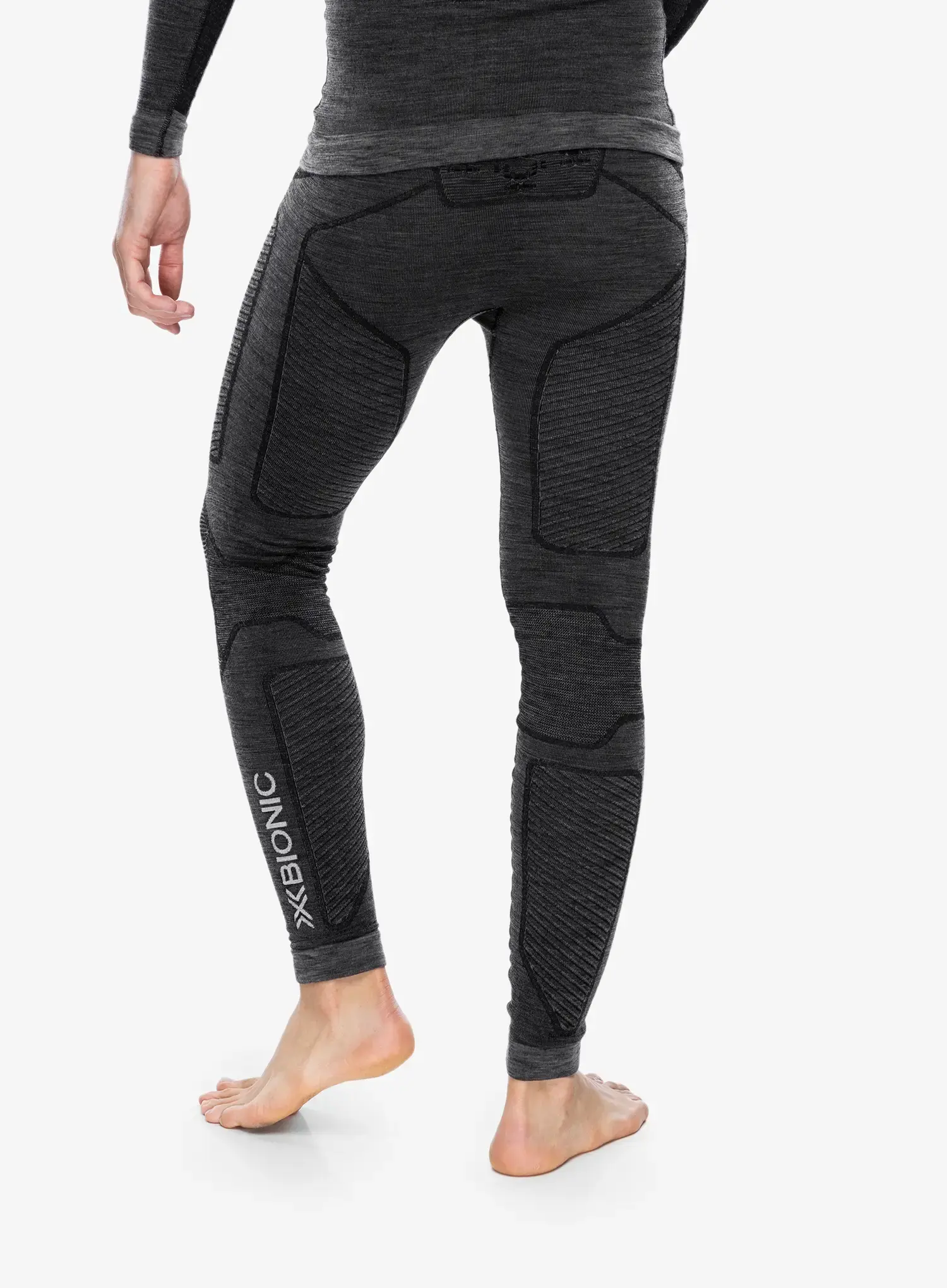 Termolegíny X-Bionic Symbio Merino Pants - rhino grey
