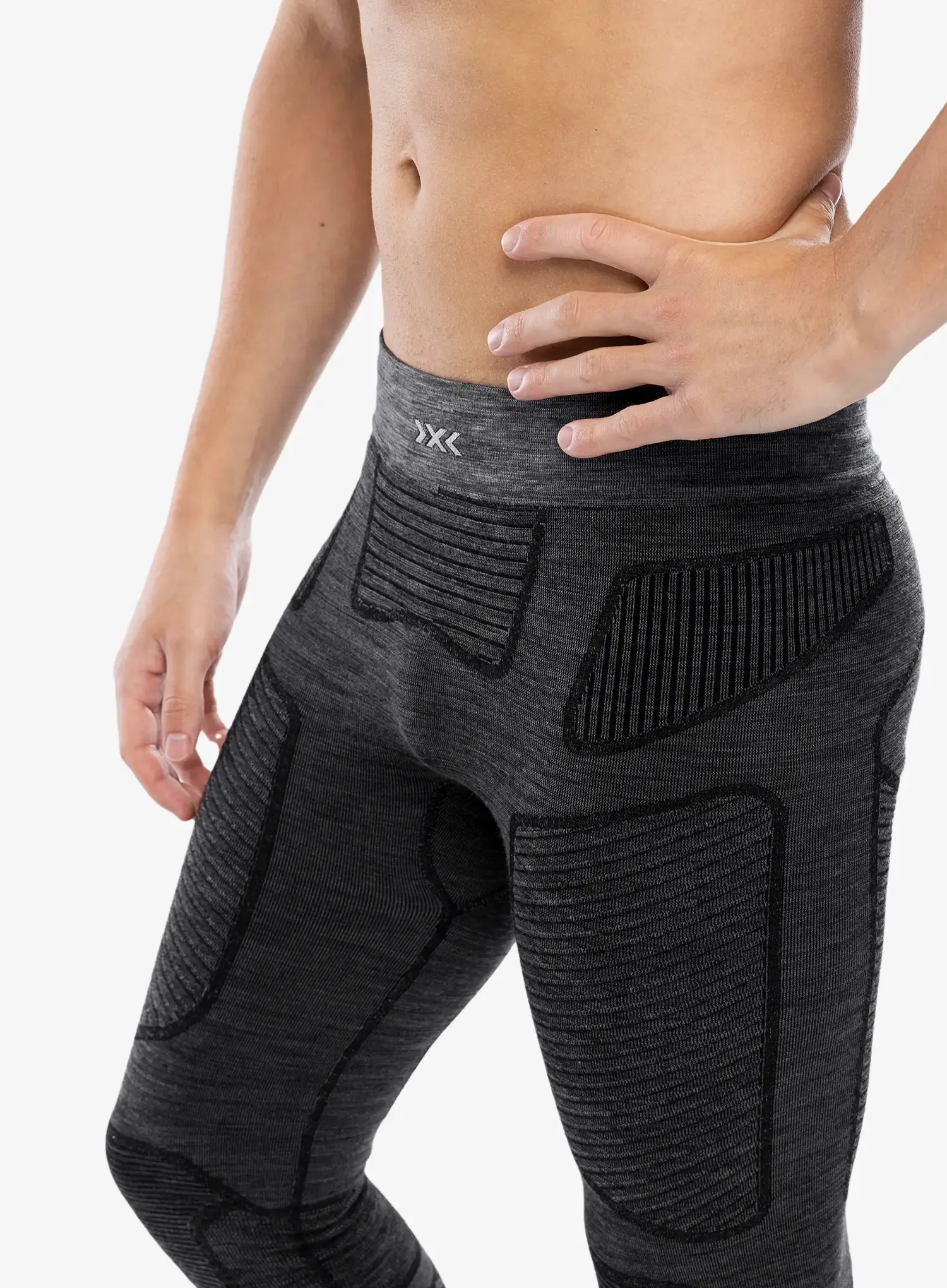 Termolegíny X-Bionic Symbio Merino Pants - rhino grey