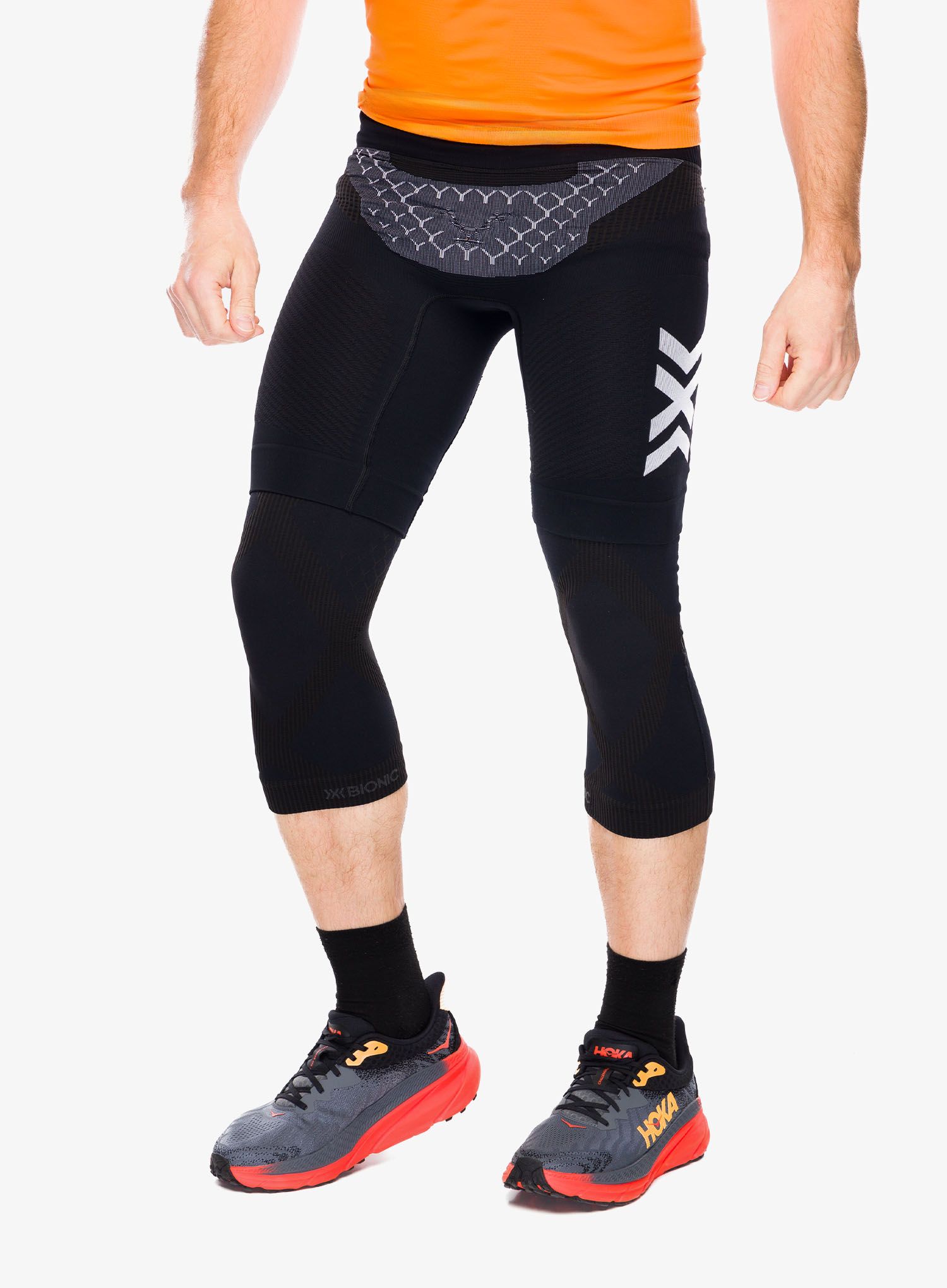 Pásky X-Bionic Twyce Knee Stabilizer - black/charcoal