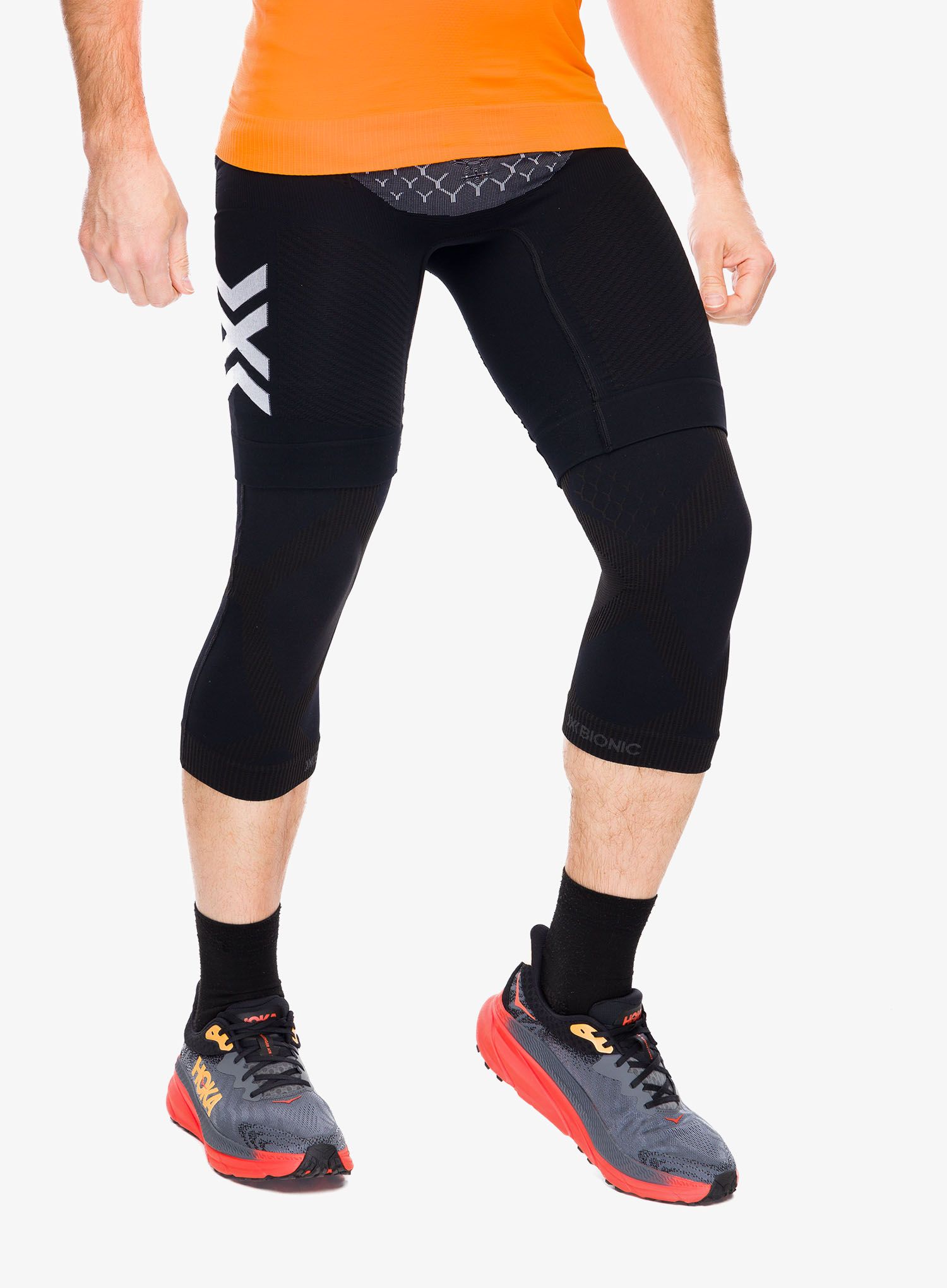 Pásky X-Bionic Twyce Knee Stabilizer - black/charcoal