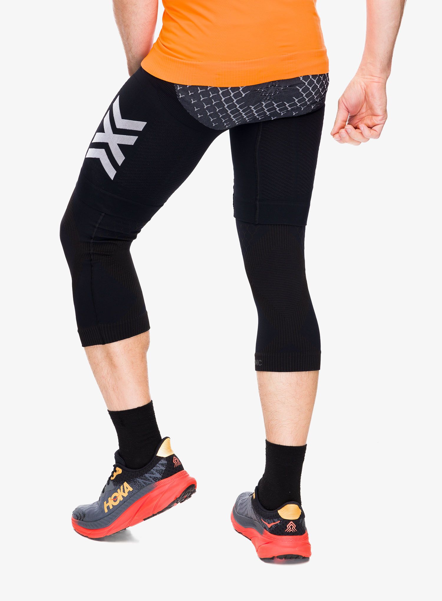 Pásky X-Bionic Twyce Knee Stabilizer - black/charcoal