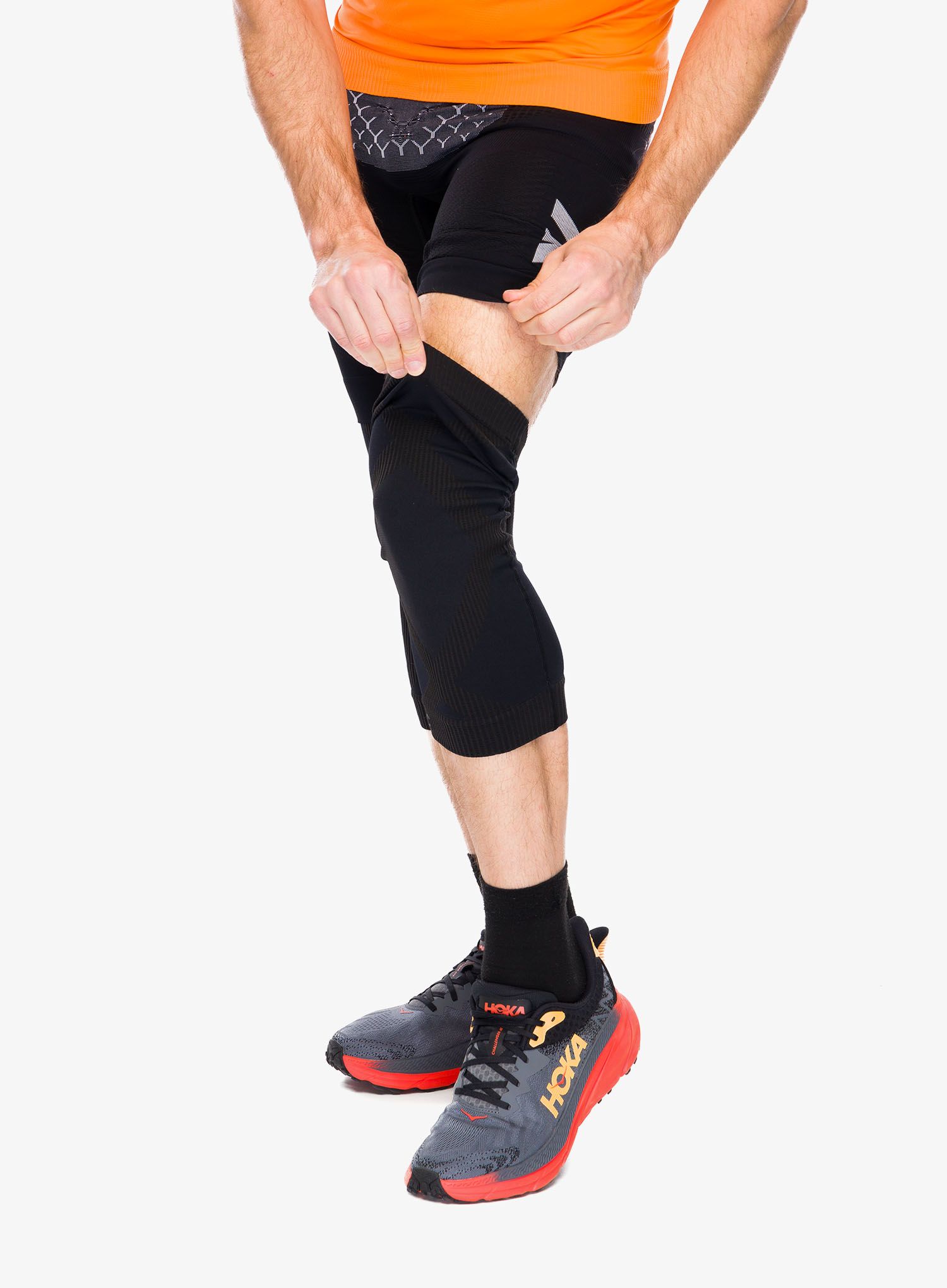 Pásky X-Bionic Twyce Knee Stabilizer - black/charcoal