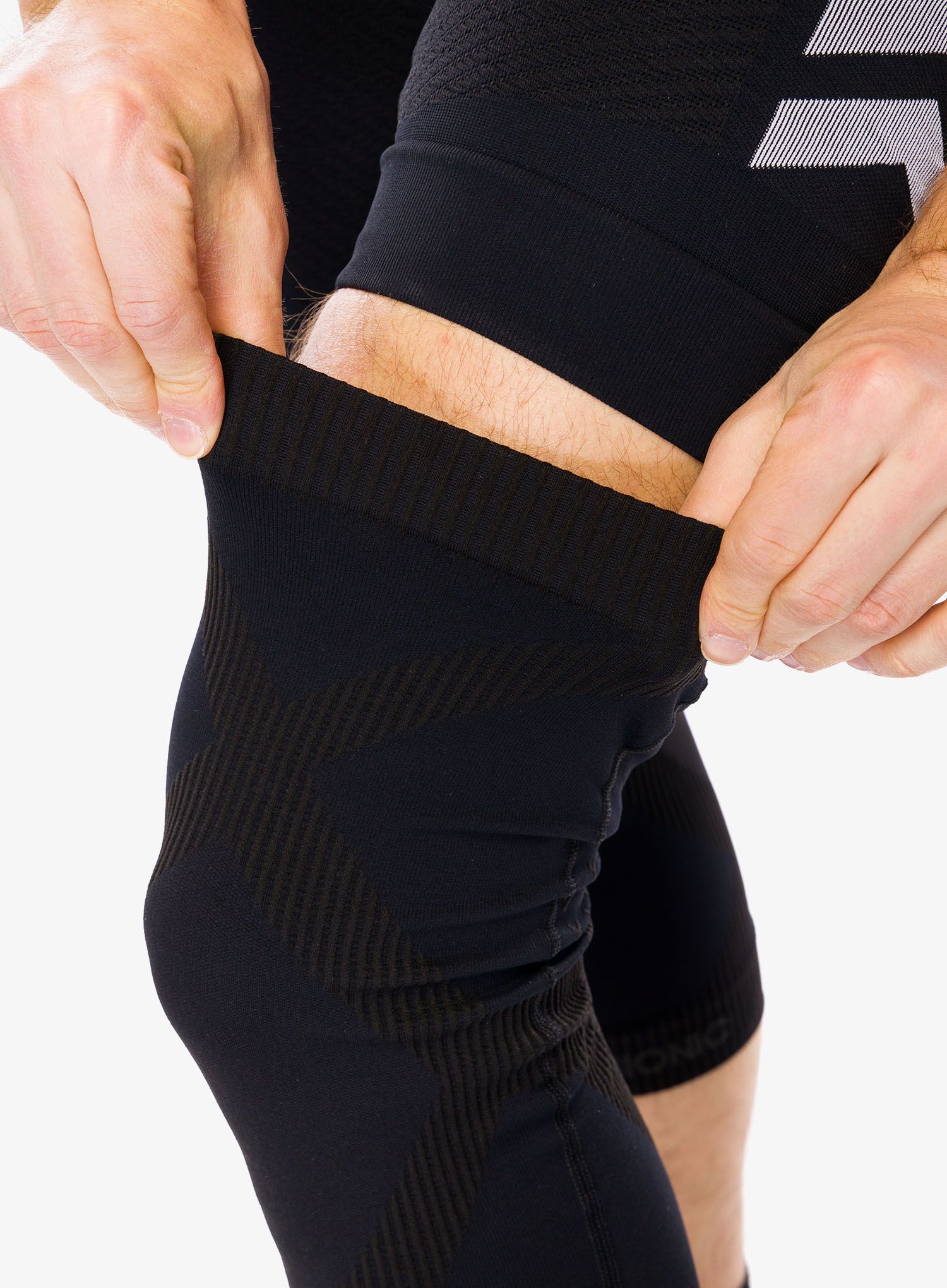 Pásky X-Bionic Twyce Knee Stabilizer - black/charcoal