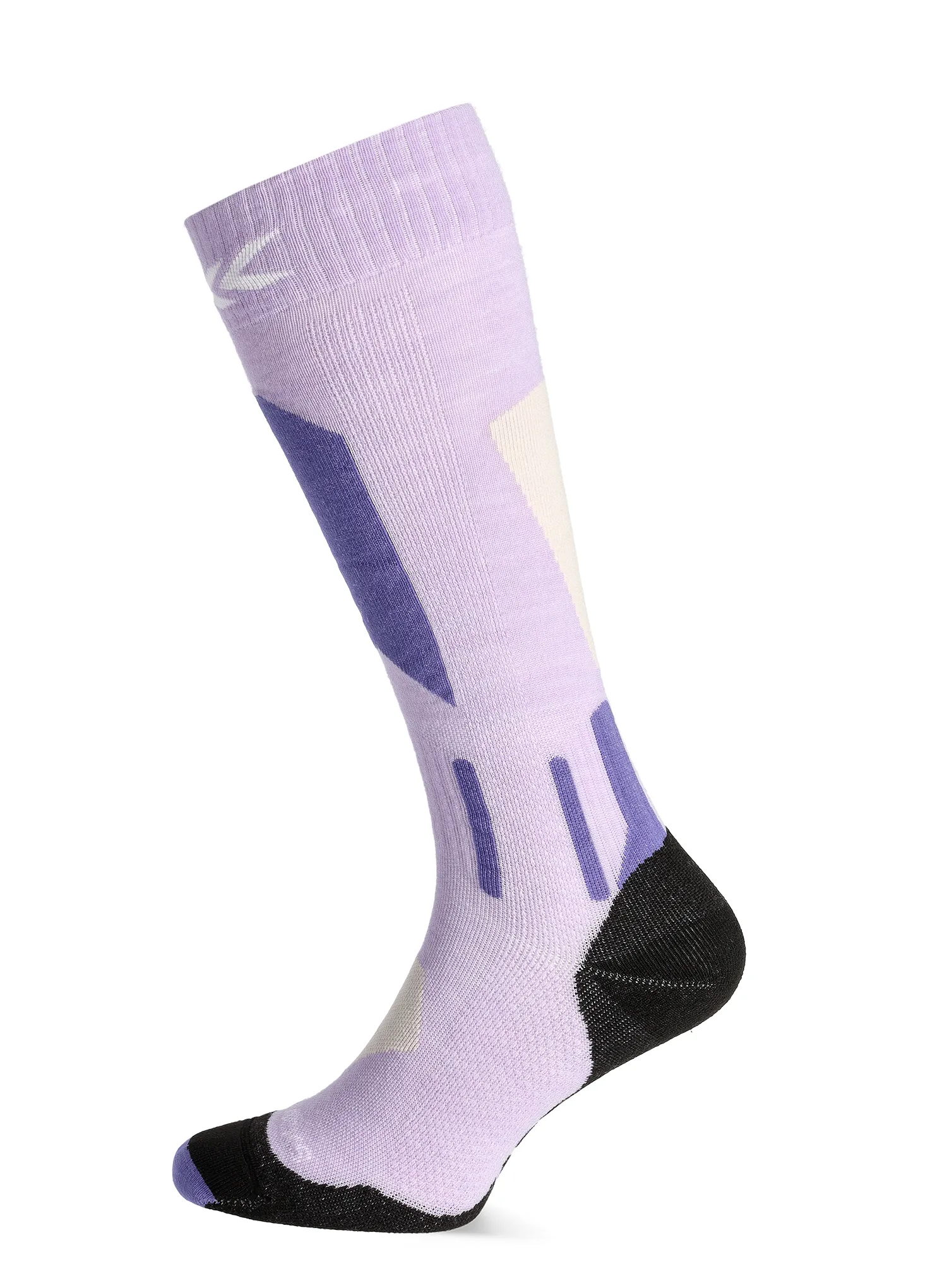 Lyžařské ponožky X-Socks Ski Discover Merino OTC - muted lavender/light sand