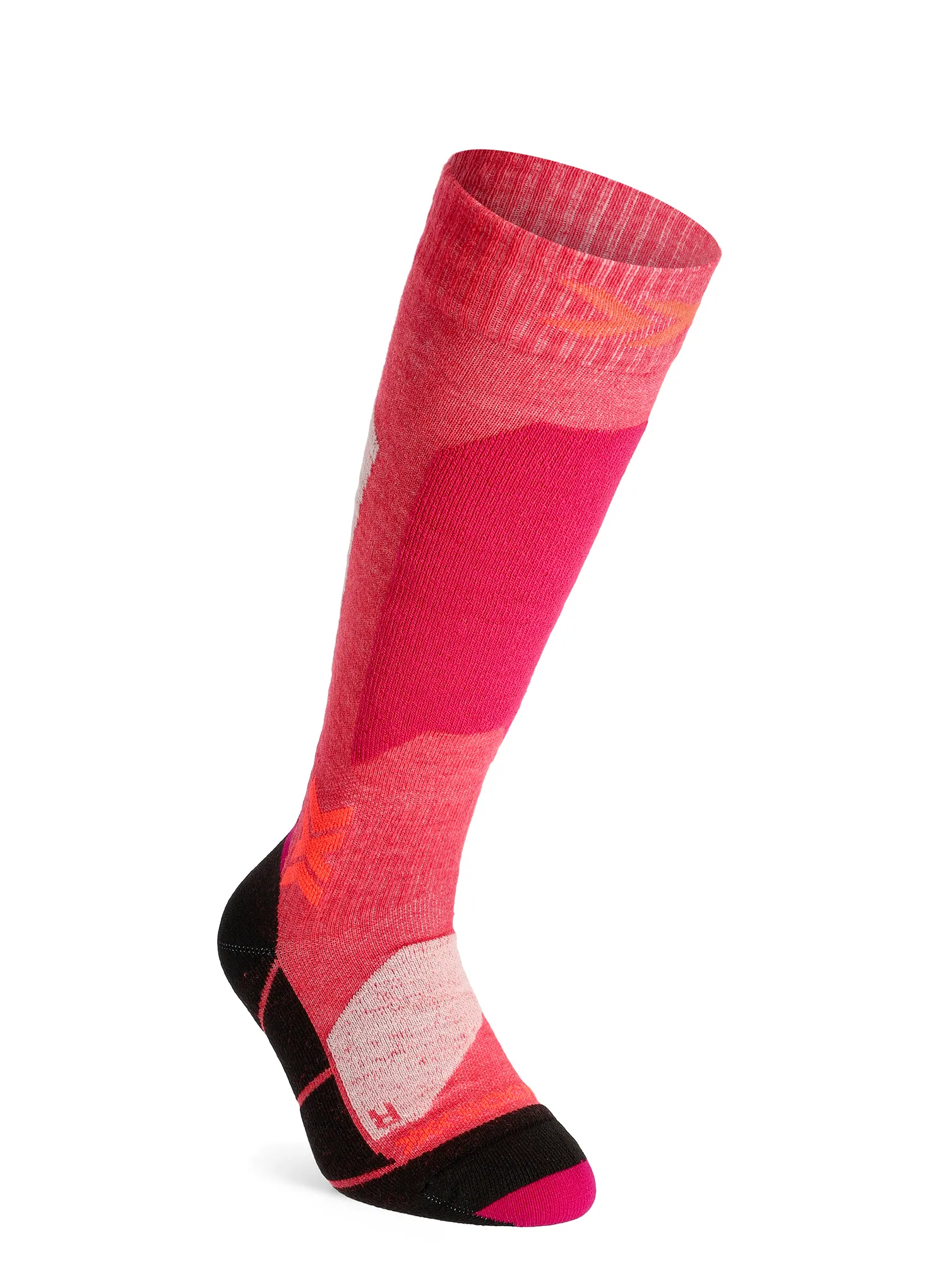 Dětské ponožky X-Socks Ski Discover OTC JR - light pink/light sand
