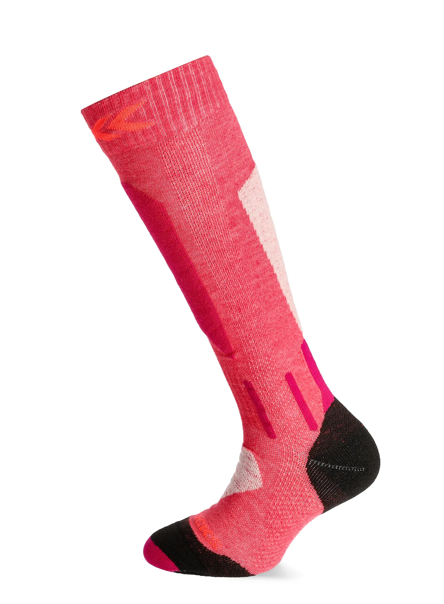 Dětské ponožky X-Socks Ski Discover OTC JR - light pink/light sand