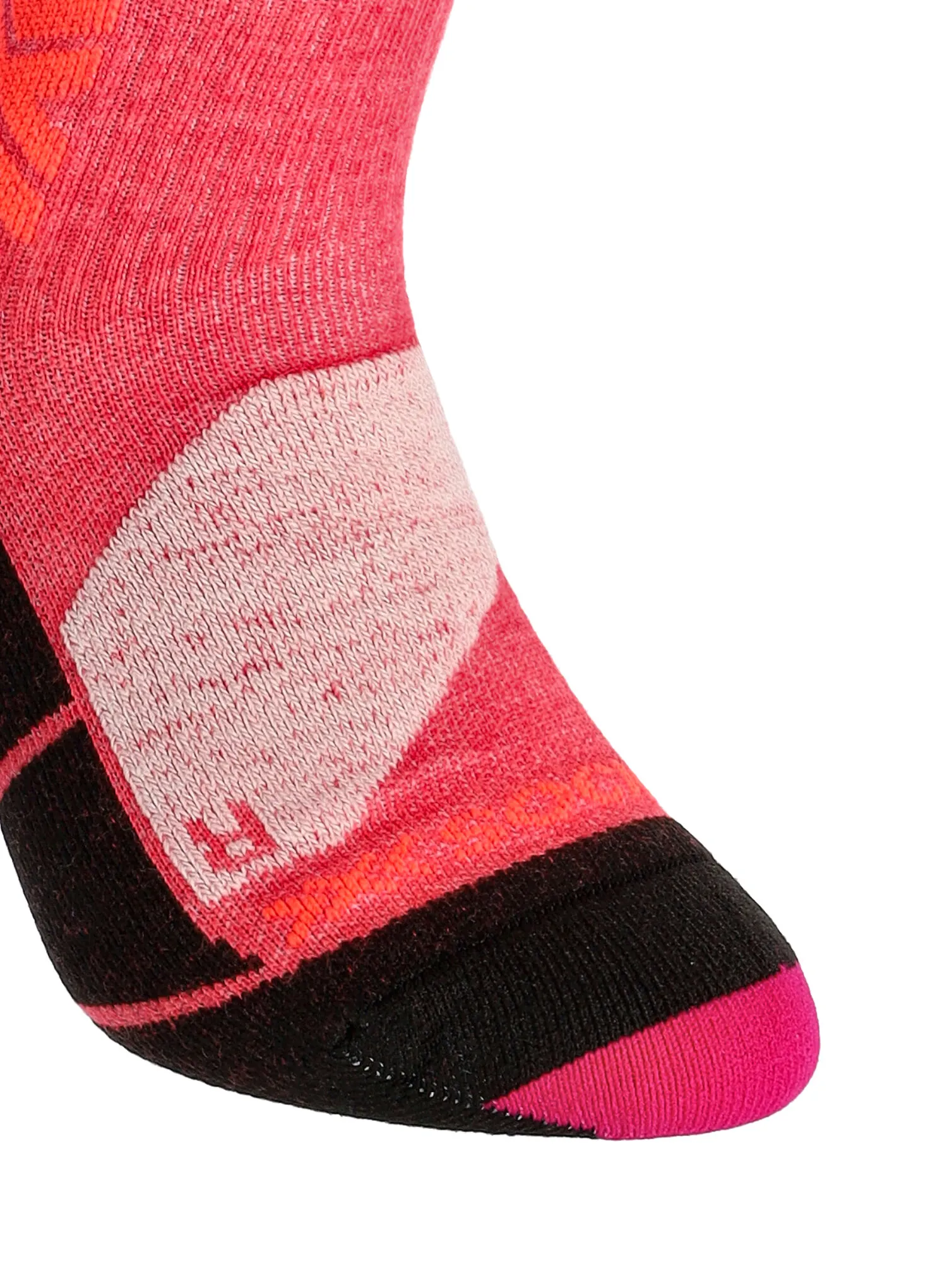 Dětské ponožky X-Socks Ski Discover OTC JR - light pink/light sand