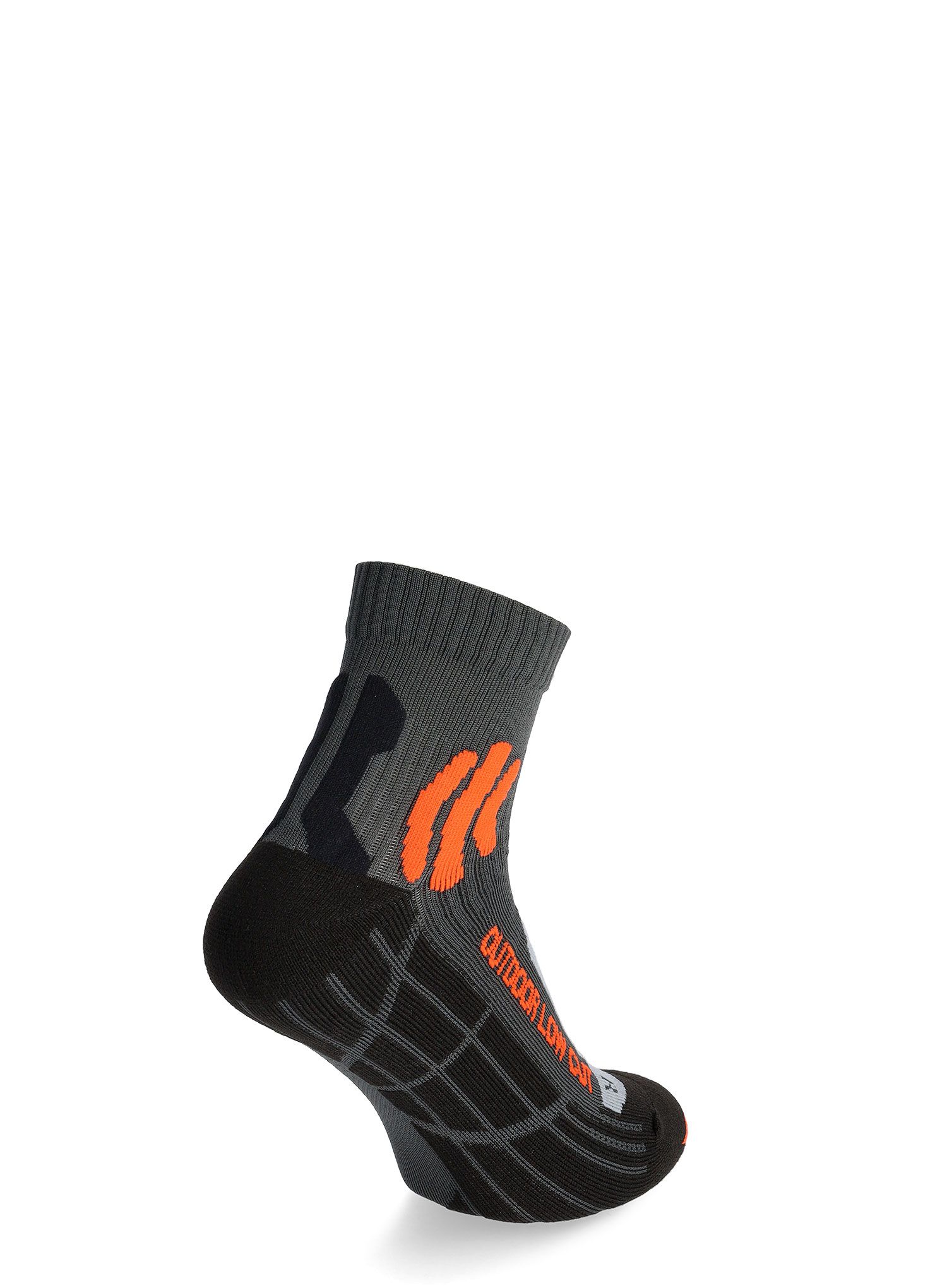 Trekové ponožky X-Socks Trek Outdoor Low Cut - anthracite/orange