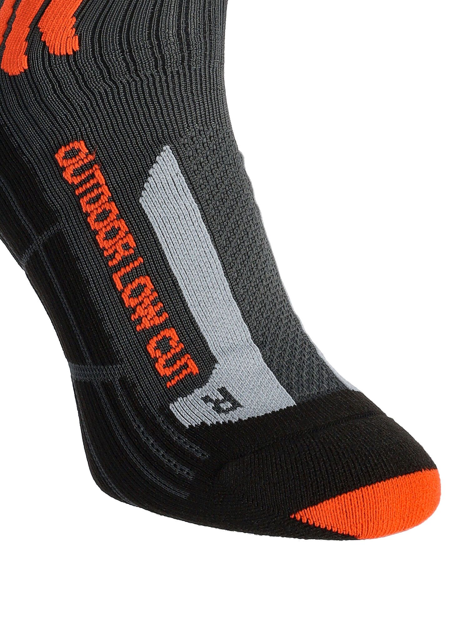 Trekové ponožky X-Socks Trek Outdoor Low Cut - anthracite/orange