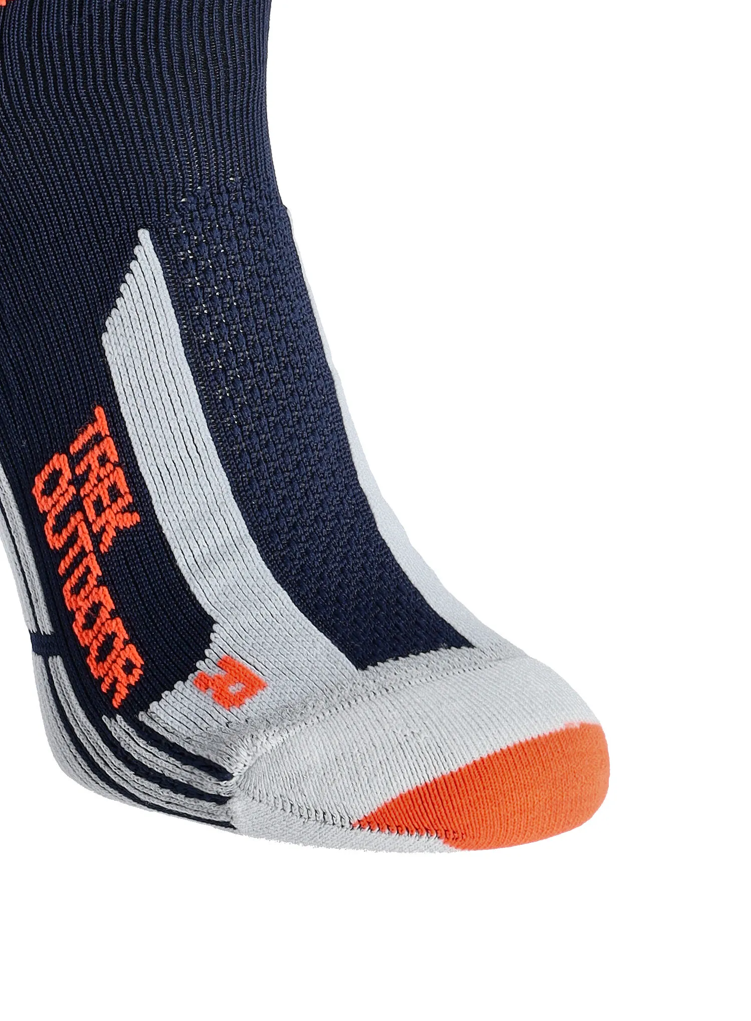 Trekové ponožky X-Socks Trek Outdoor - midnight blue/kurkuma orange