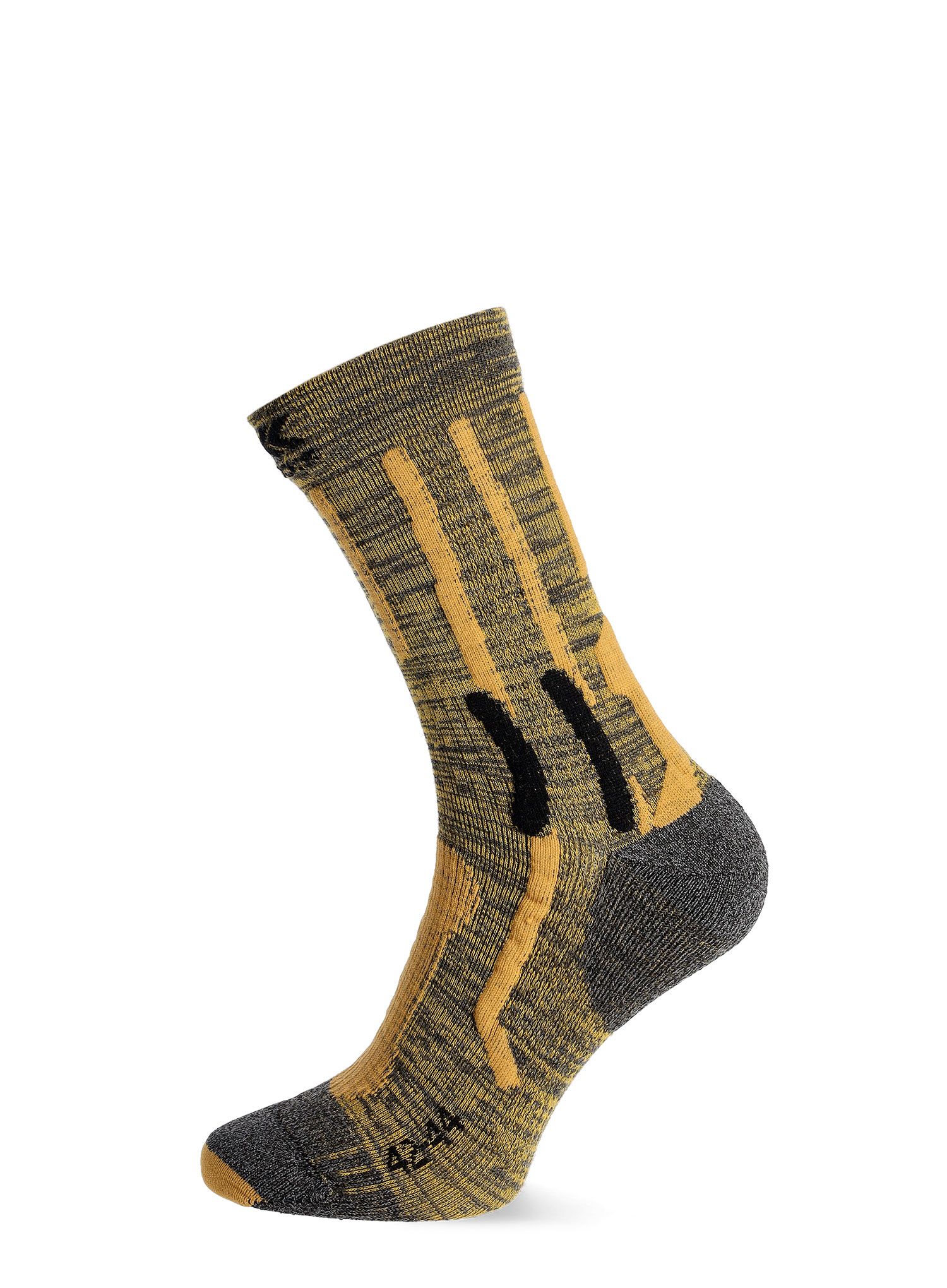 Trekové ponožky X-Socks Trek X Merino - charcoal mais/grey/black