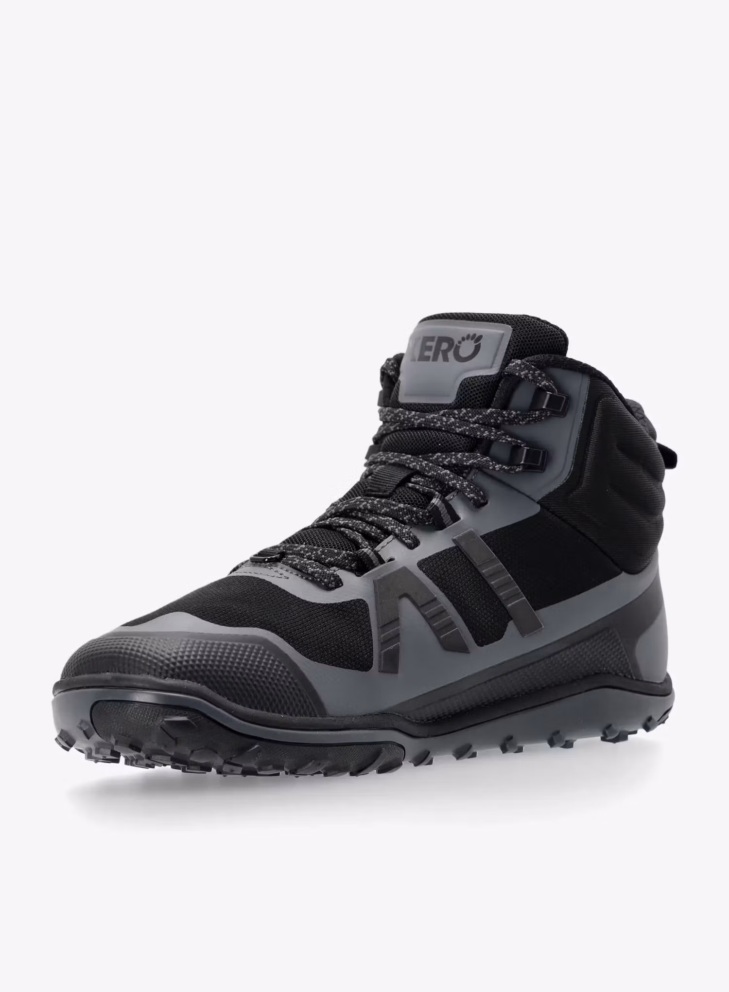 Turistické boty Xero Shoes Scrambler Mid II WP - black/asphalt