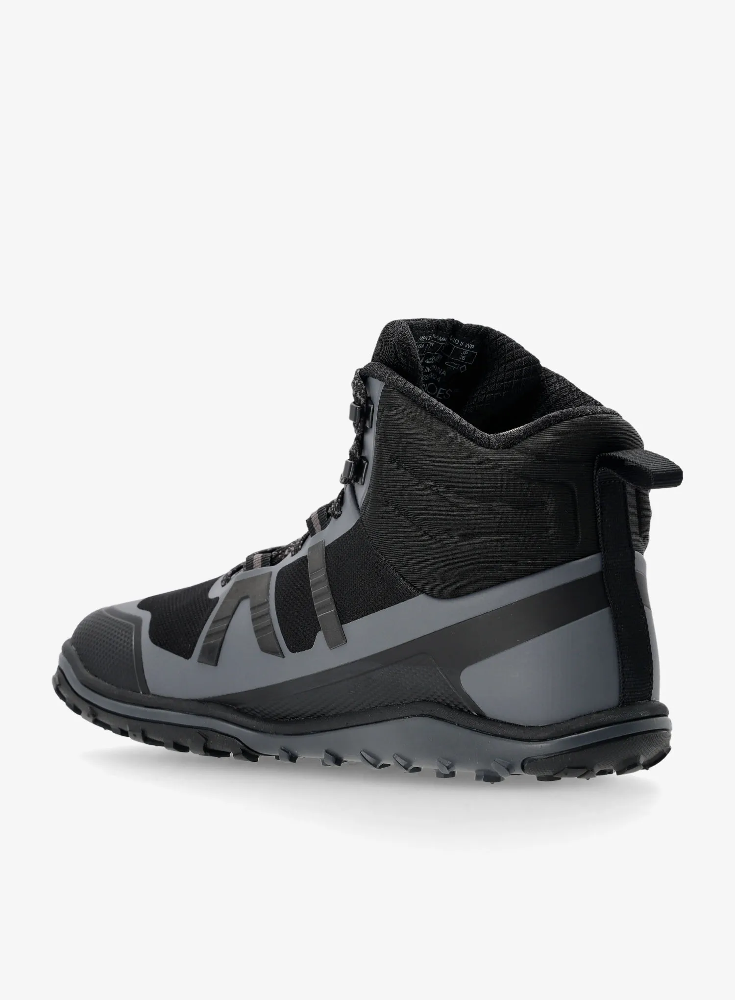 Turistické boty Xero Shoes Scrambler Mid II WP - black/asphalt