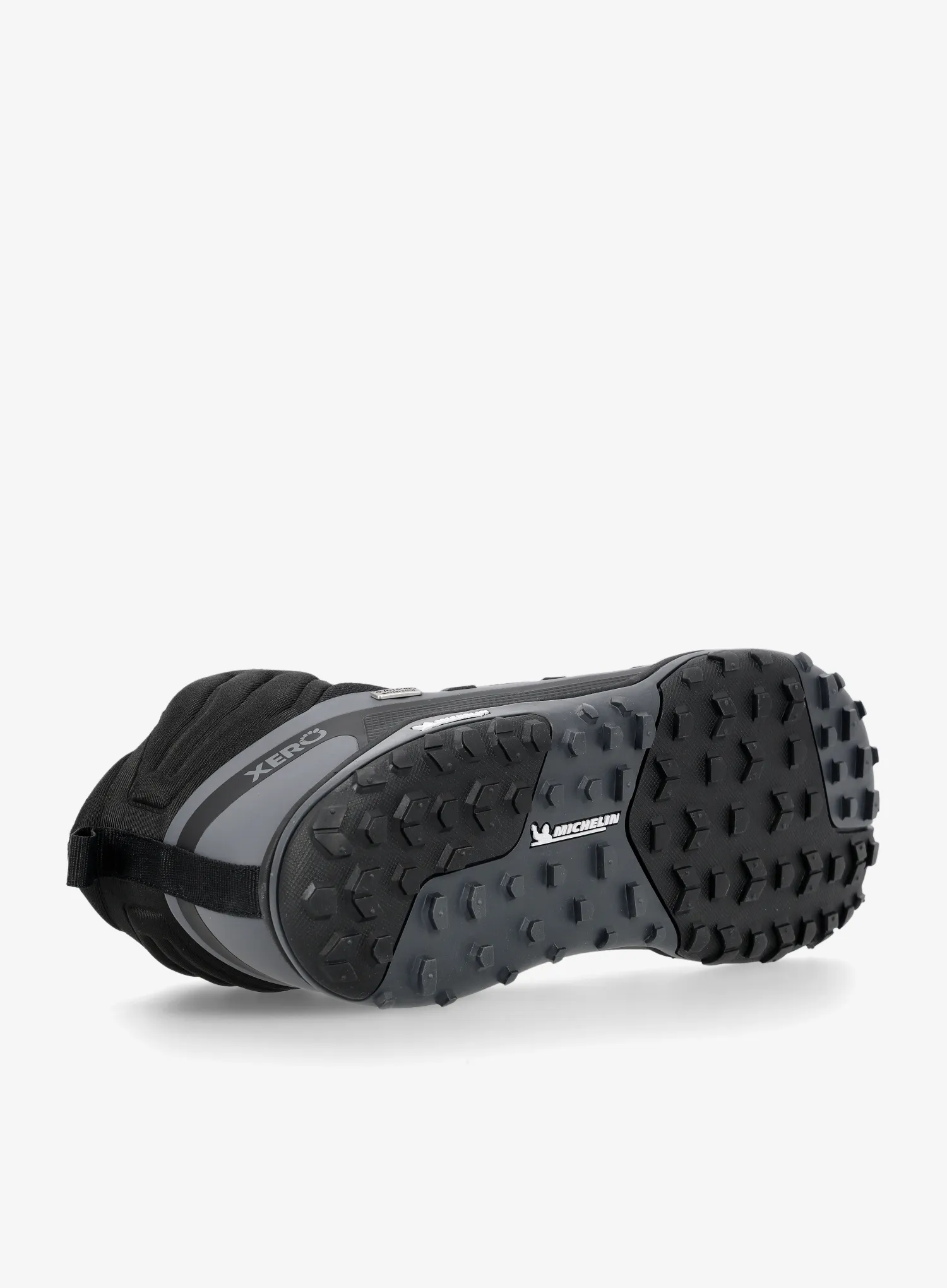 Turistické boty Xero Shoes Scrambler Mid II WP - black/asphalt