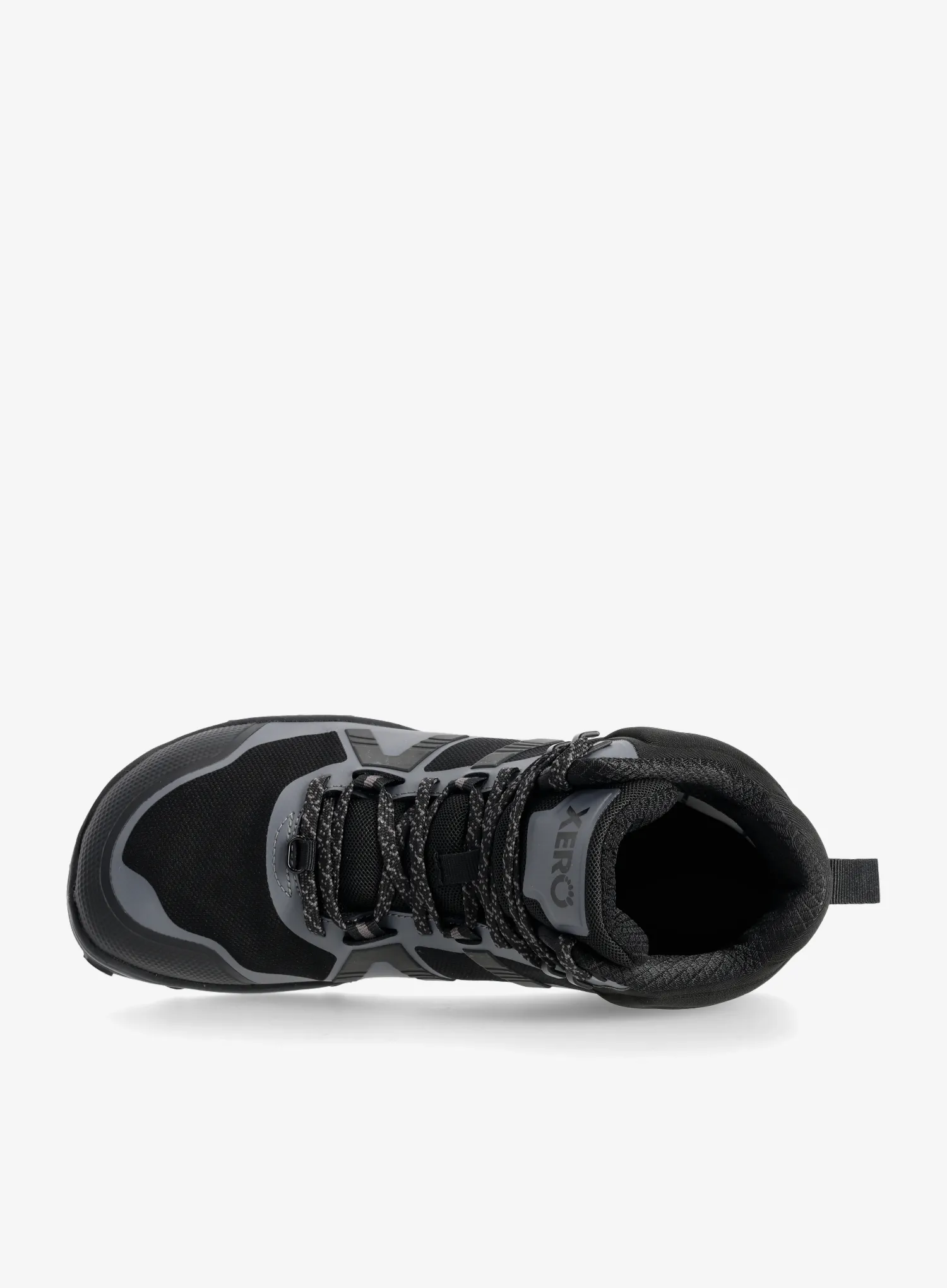 Turistické boty Xero Shoes Scrambler Mid II WP - black/asphalt