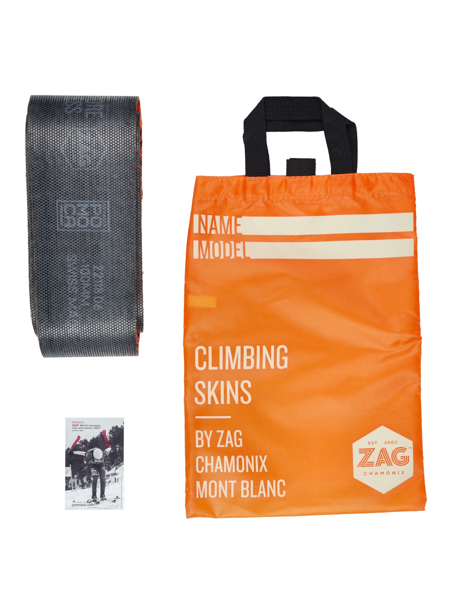 Skialpový set ZAG Adret 85 Lady- grey/orange + stoupací pásy