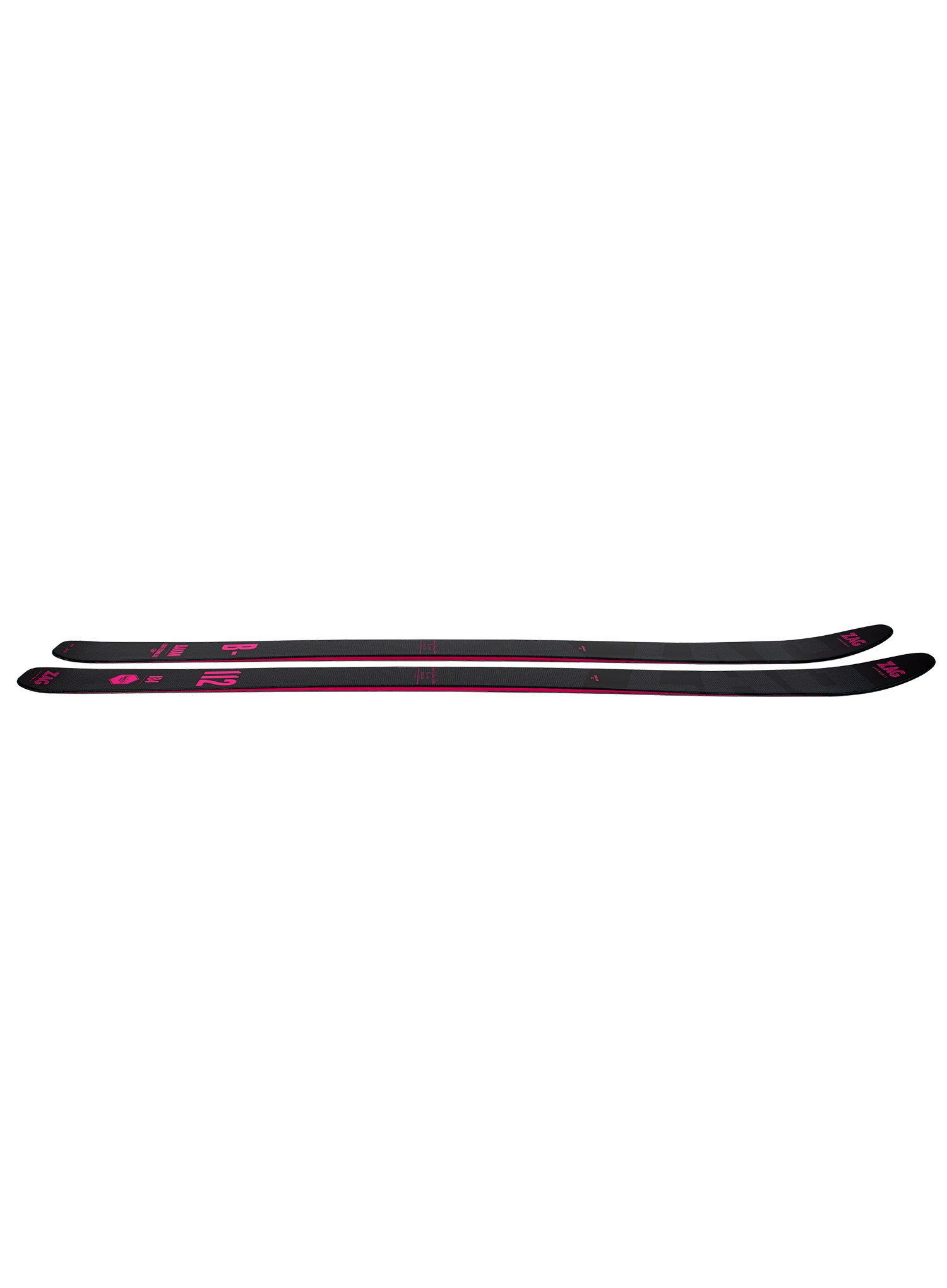 Skialpový set ZAG Bakan- black/pink + stoupací pásy