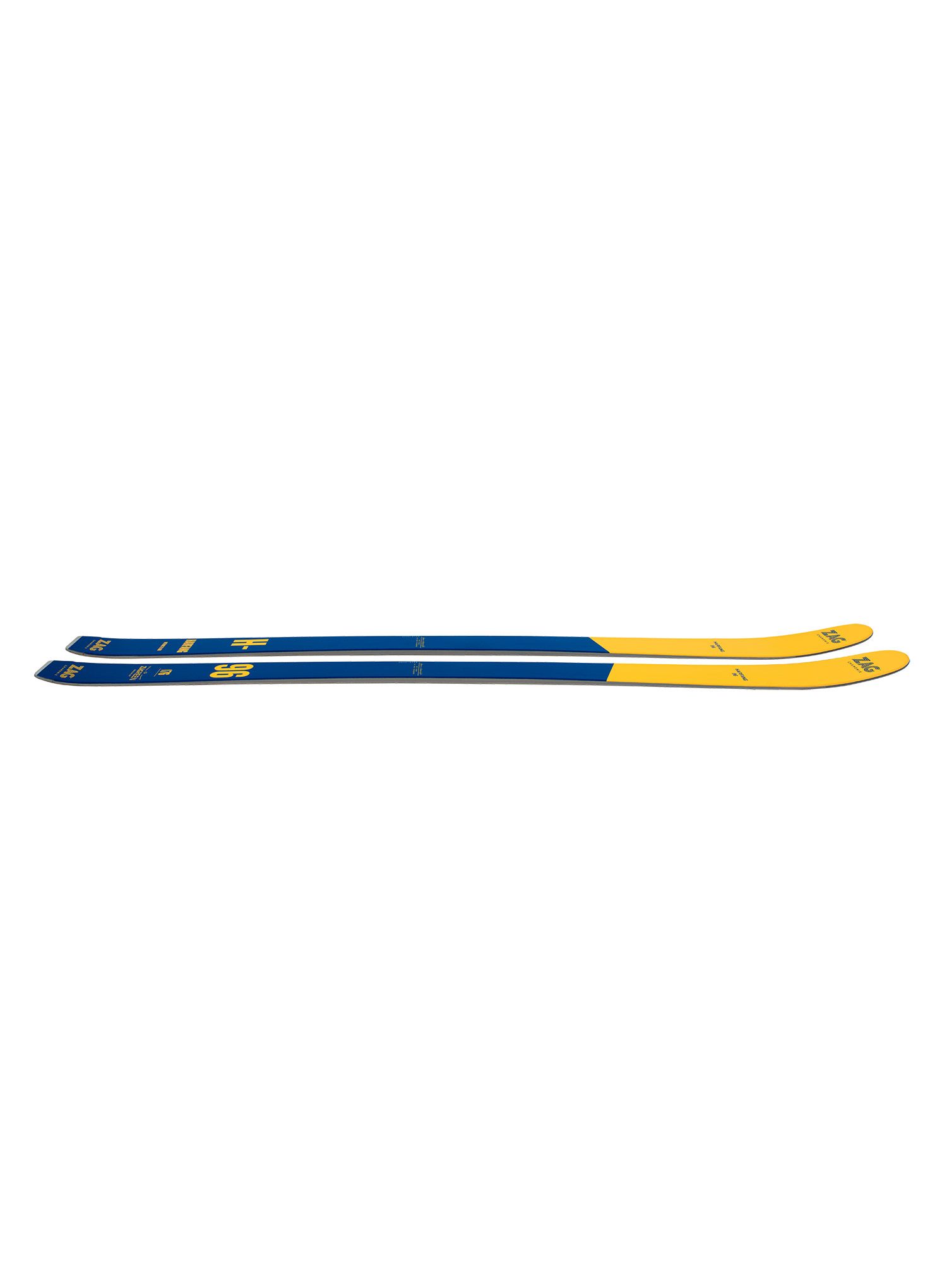 Skialpinistické lyže ZAG H-96- yellow/blue