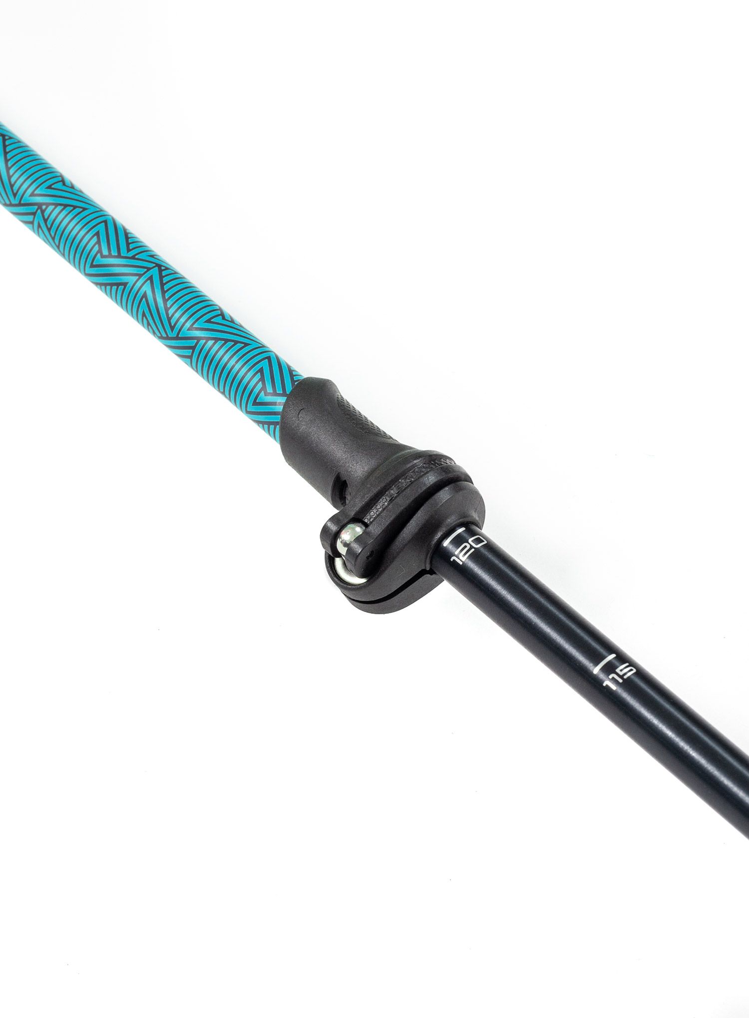Skialpové hole ZAG North Vario- blue/black