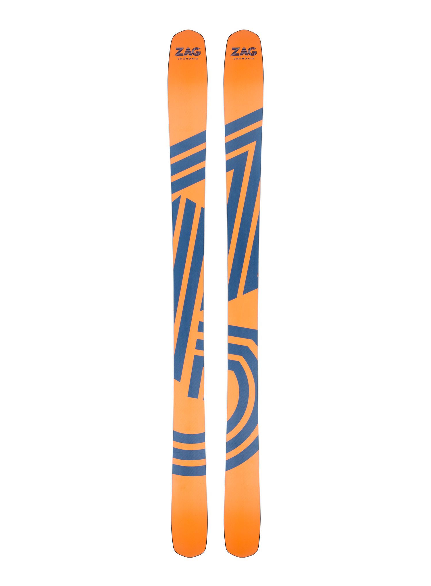 Skialpinistické lyže ZAG Slap 104- dark blue/orange
