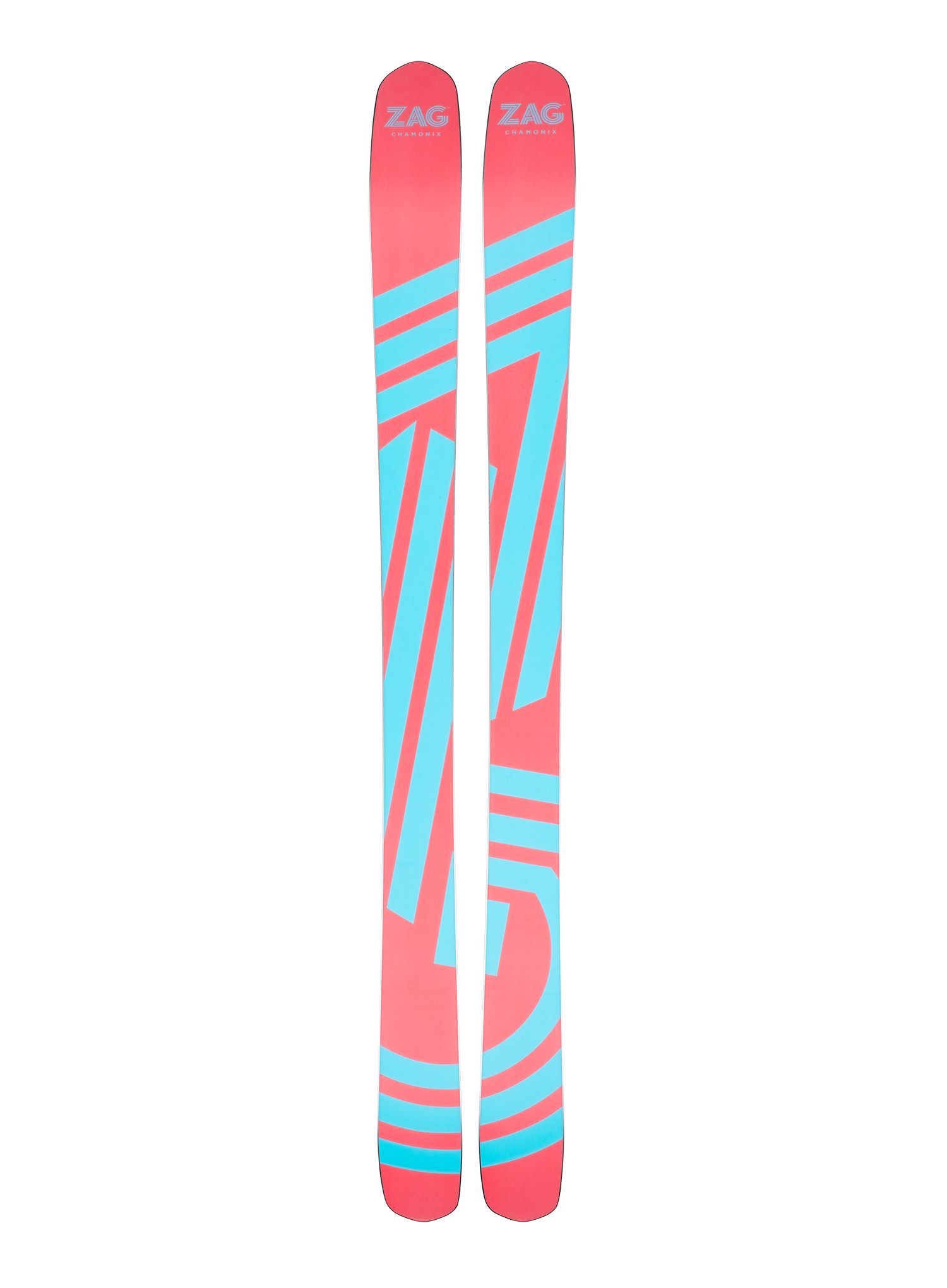 Skialpinistické lyže dámské ZAG Slap 104 Lady- light blue/orange