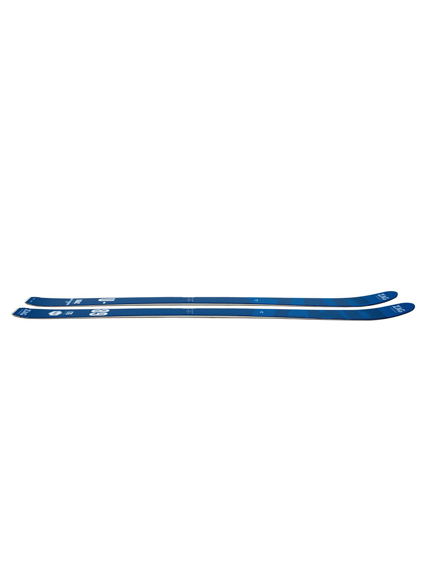 Skialpový set ZAG Ubac 89- blue/white + stoupací pásy