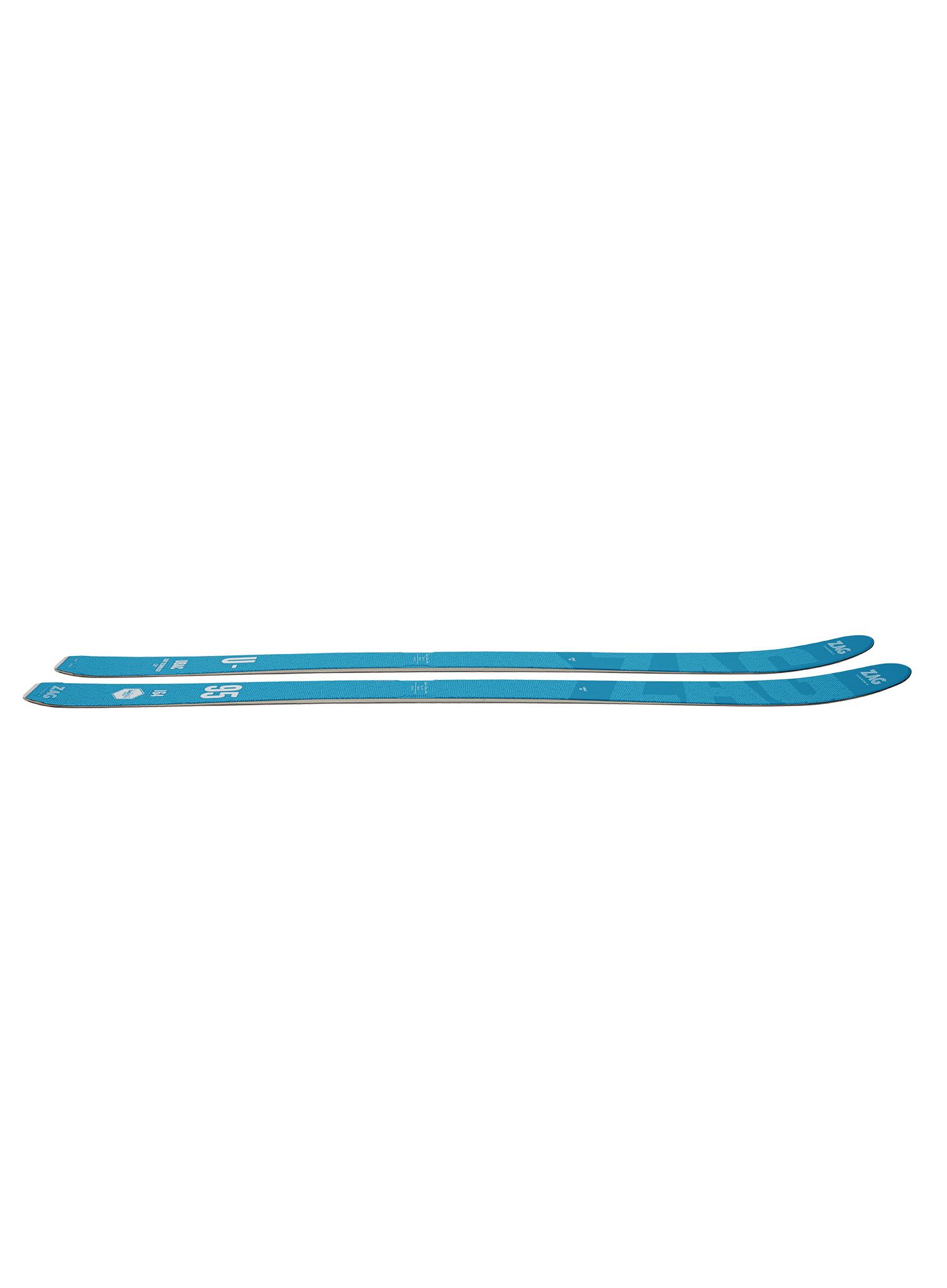 Skialpový set ZAG Ubac 95 Lady- clear blue/white + stoupací pásy
