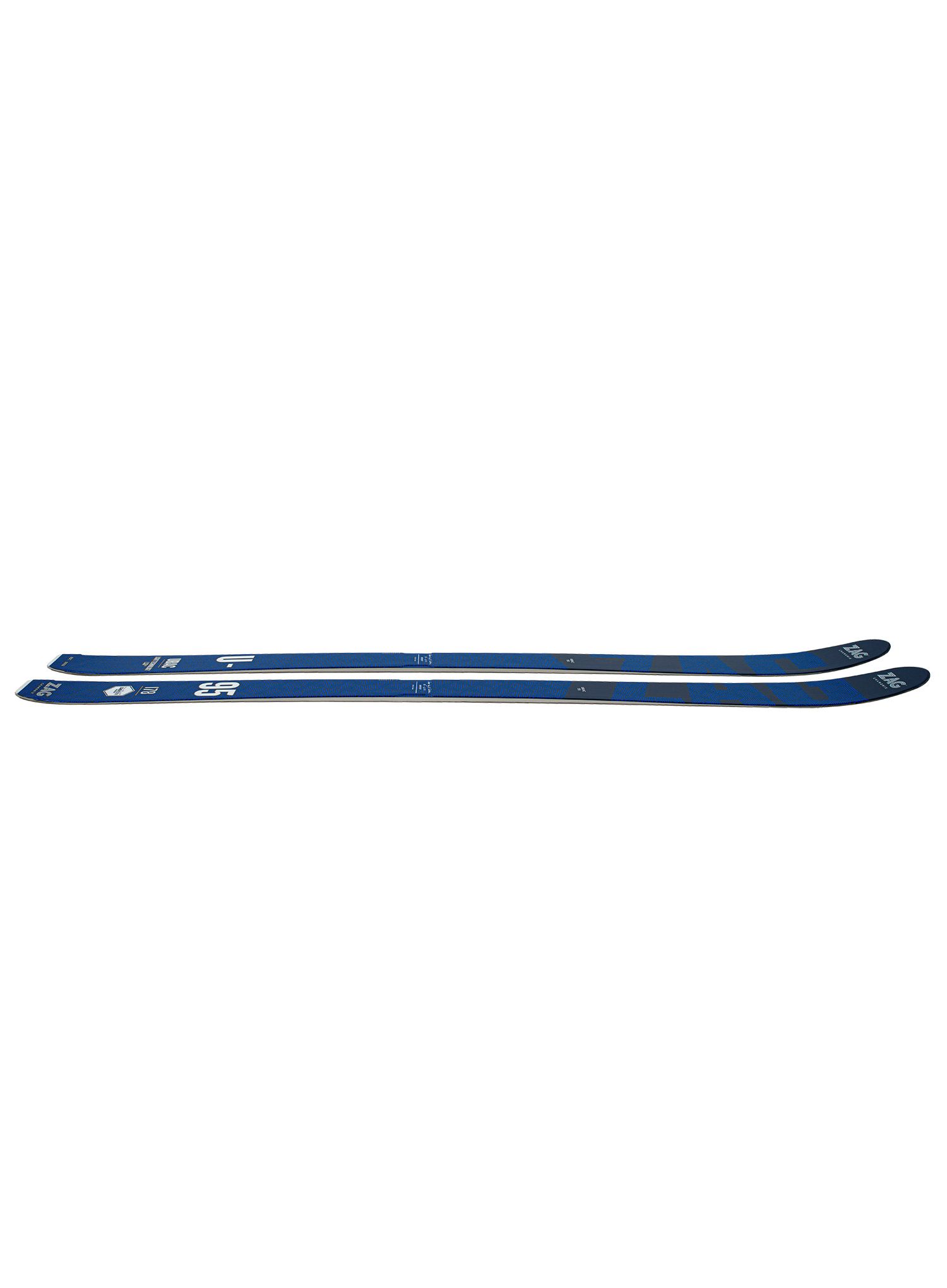 Skialpový set ZAG Ubac 95- dark blue/white + stoupací pásy