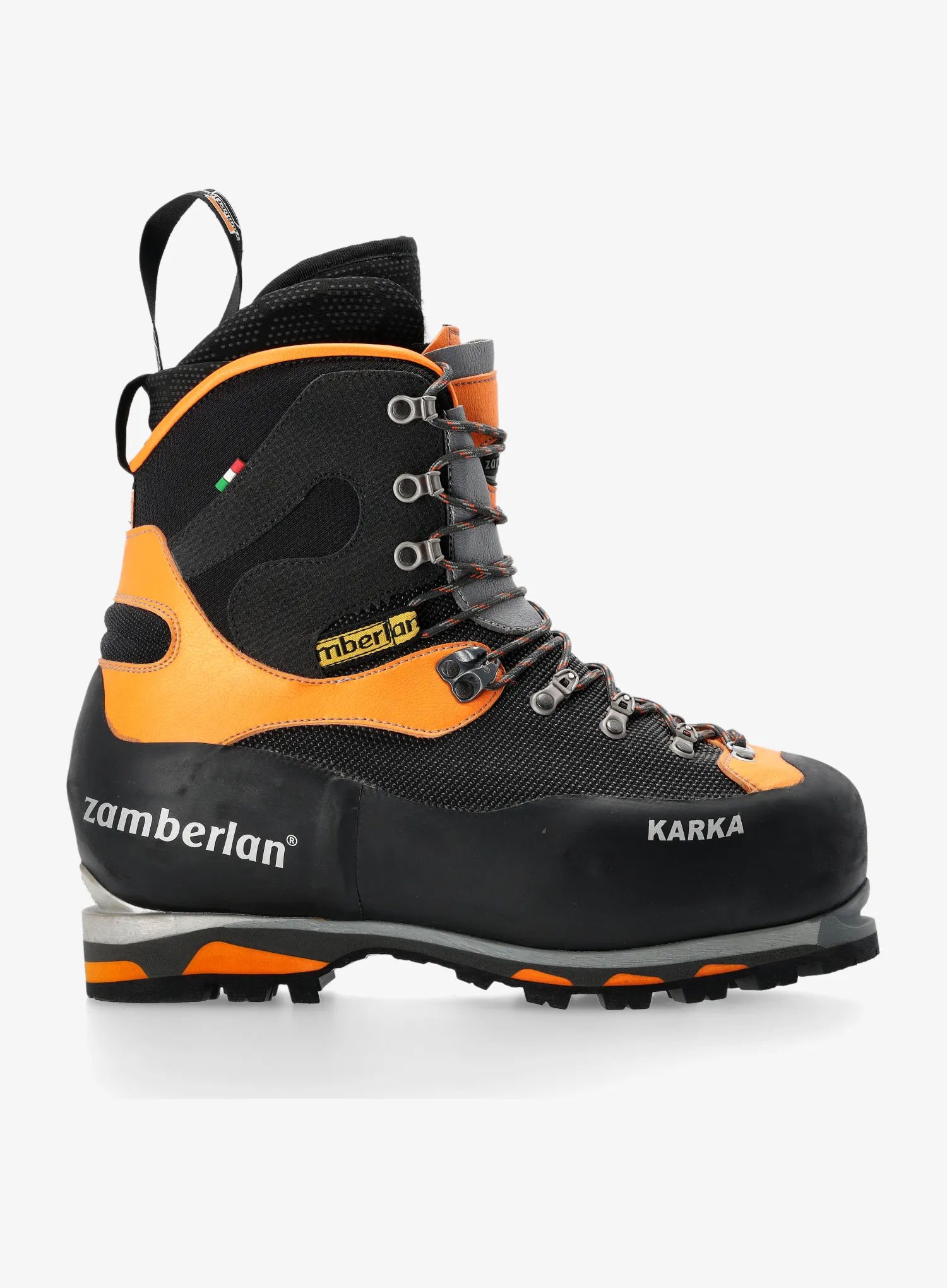 Boty vhodné k automatickým mačkám Zamberlan 6000 Karka RR - black/orange