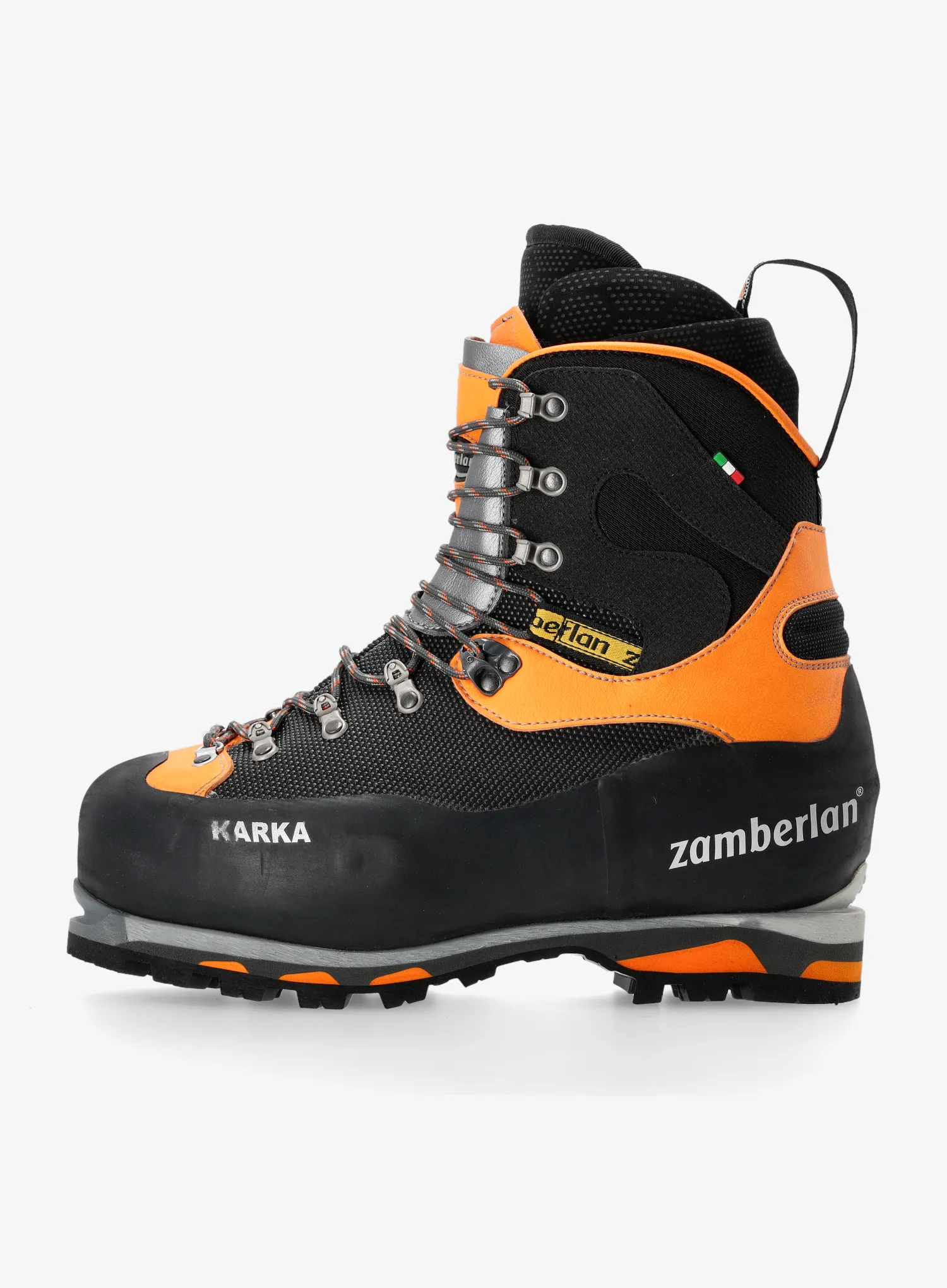 Boty vhodné k automatickým mačkám Zamberlan 6000 Karka RR - black/orange