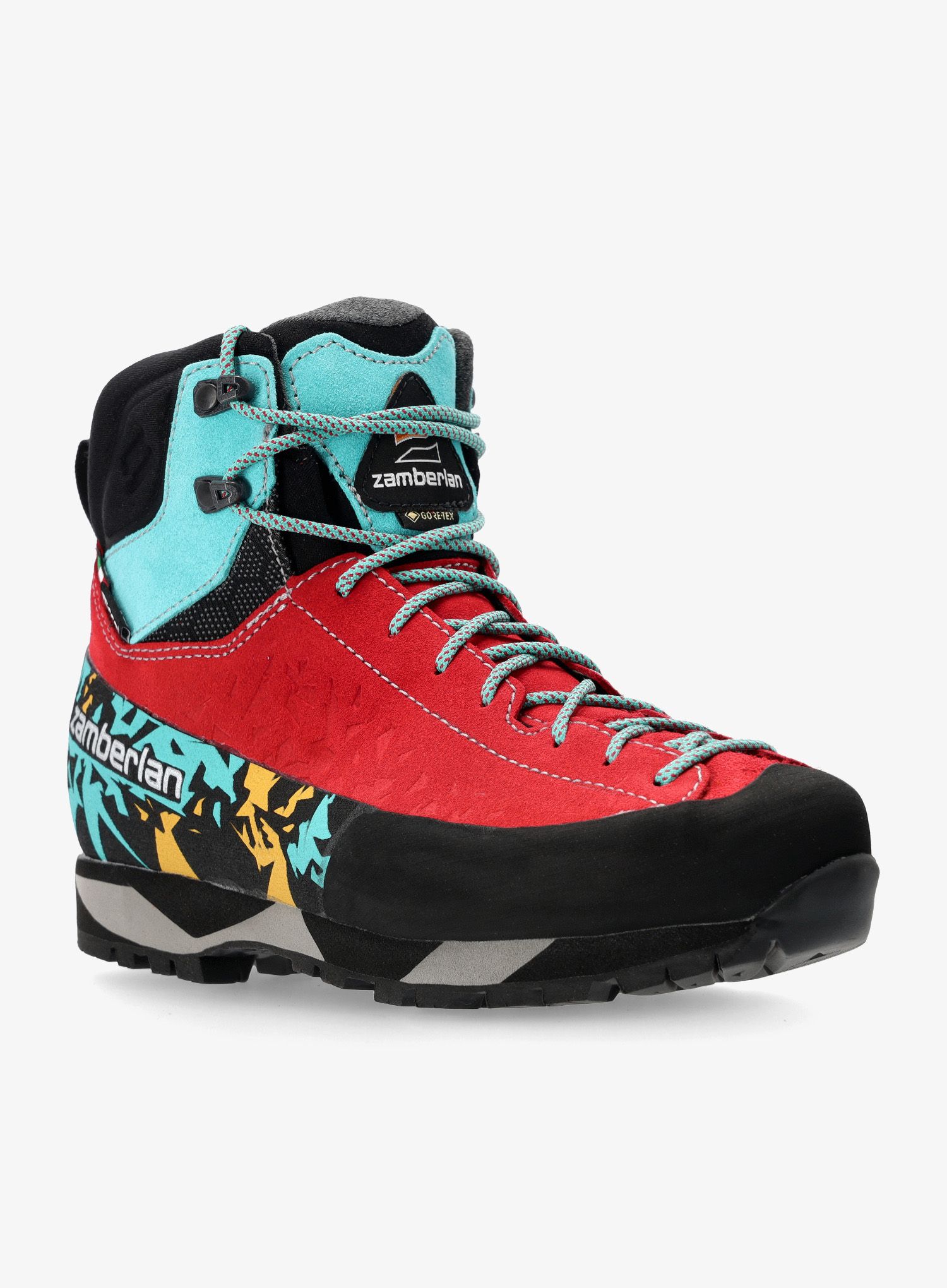 Trekové boty dámské Zamberlan Salathe Trek GTX RR - red/pale blue