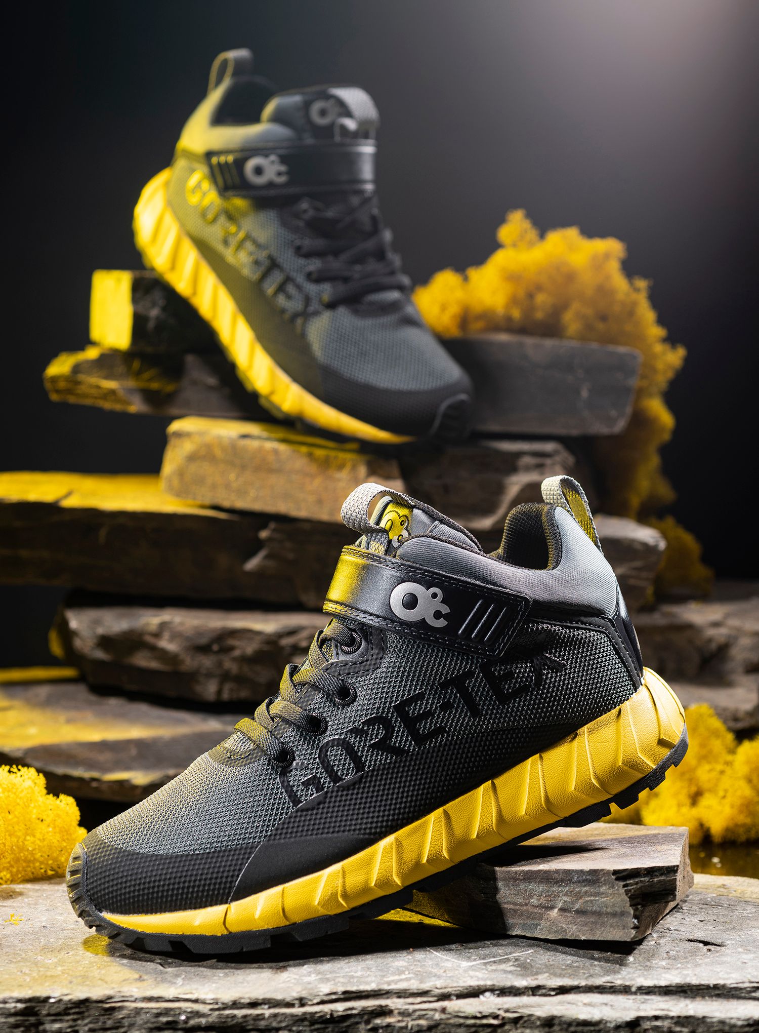 Dětská obuv ZeroC TASEN GTX INS - grey/yellow