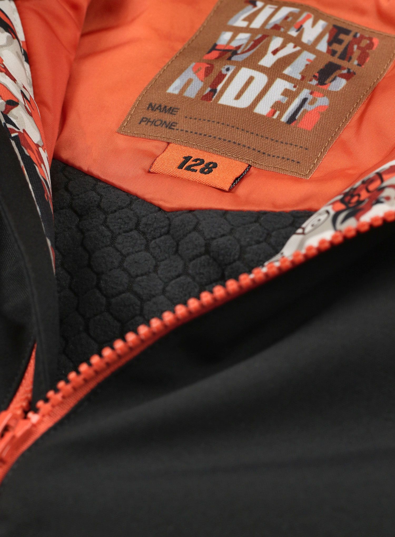 Dětská bunda Ziener Anderl Jacket Junior - cliff print