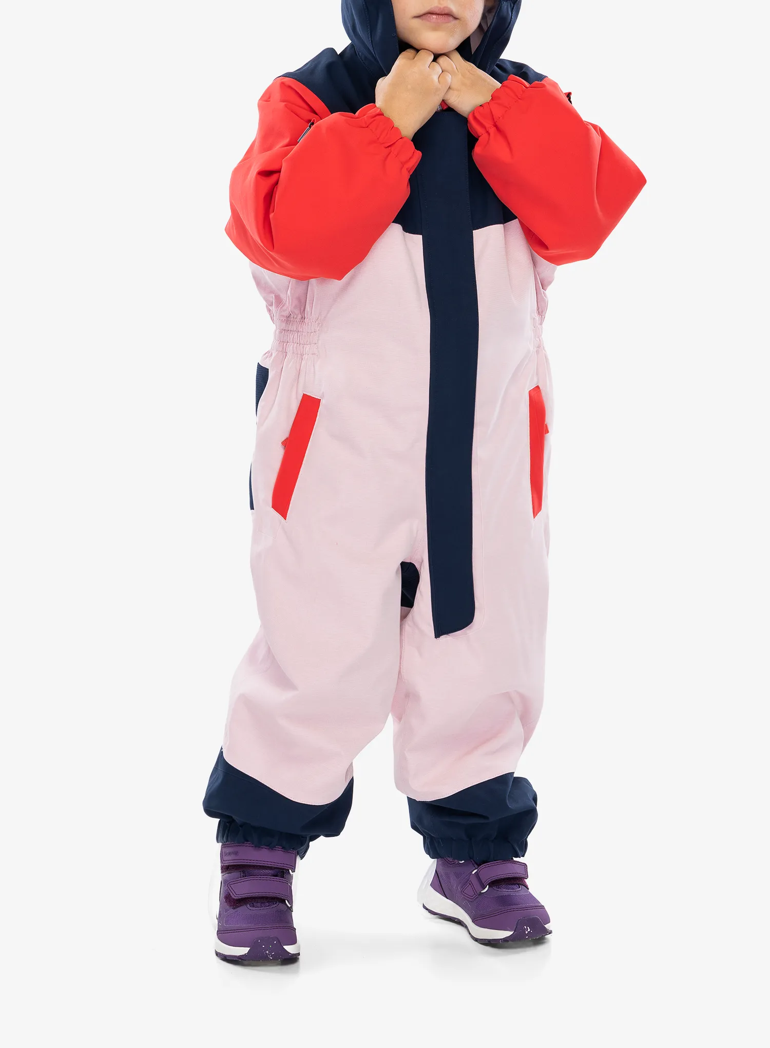 Dětská kombinéza Ziener Anup Mini - fiery red