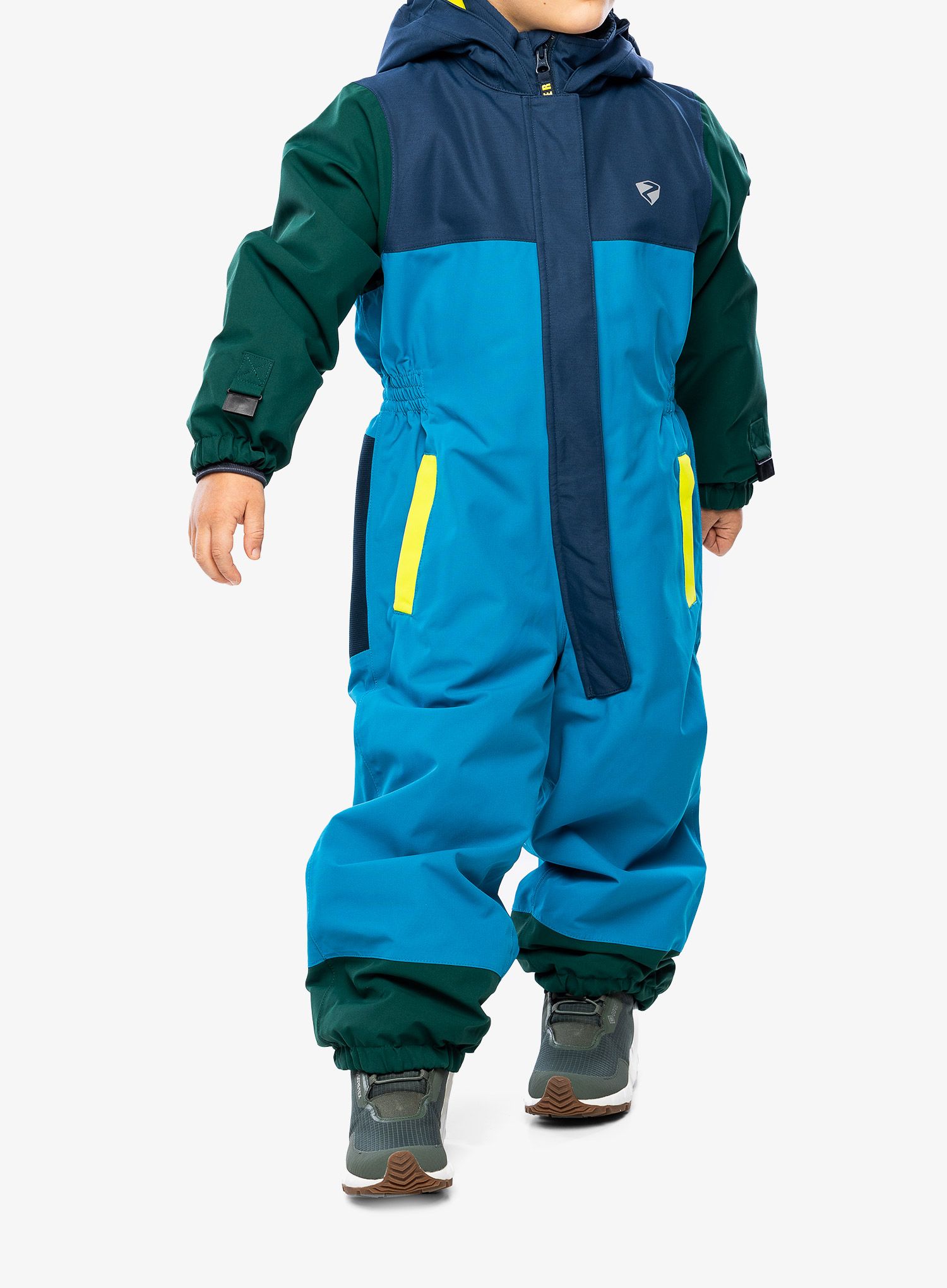 Dětská kombinéza Ziener Anup Mini - teal crystal
