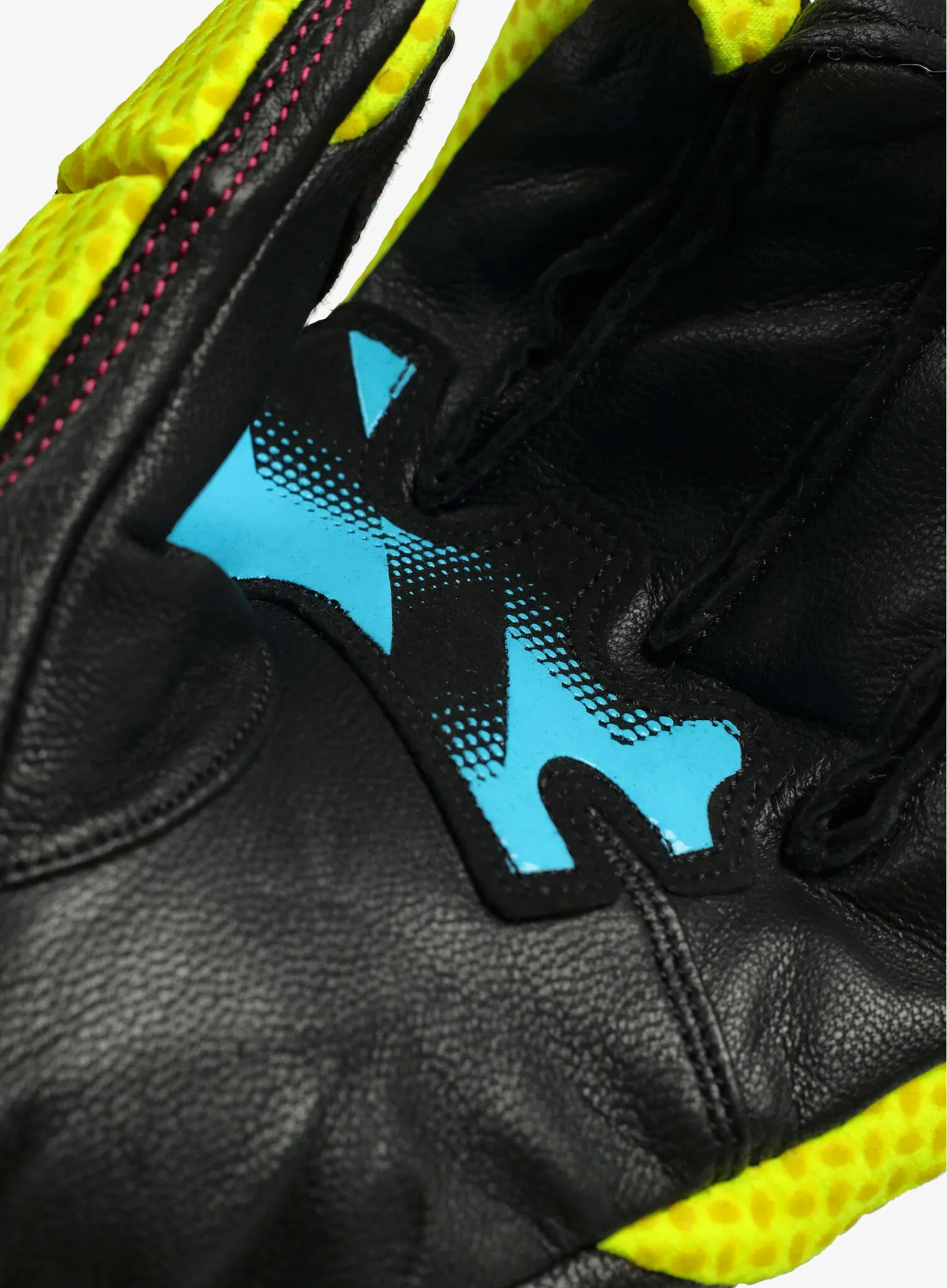 Lyžařské rukavice Ziener GATOS PR glove - race black/poison yelow