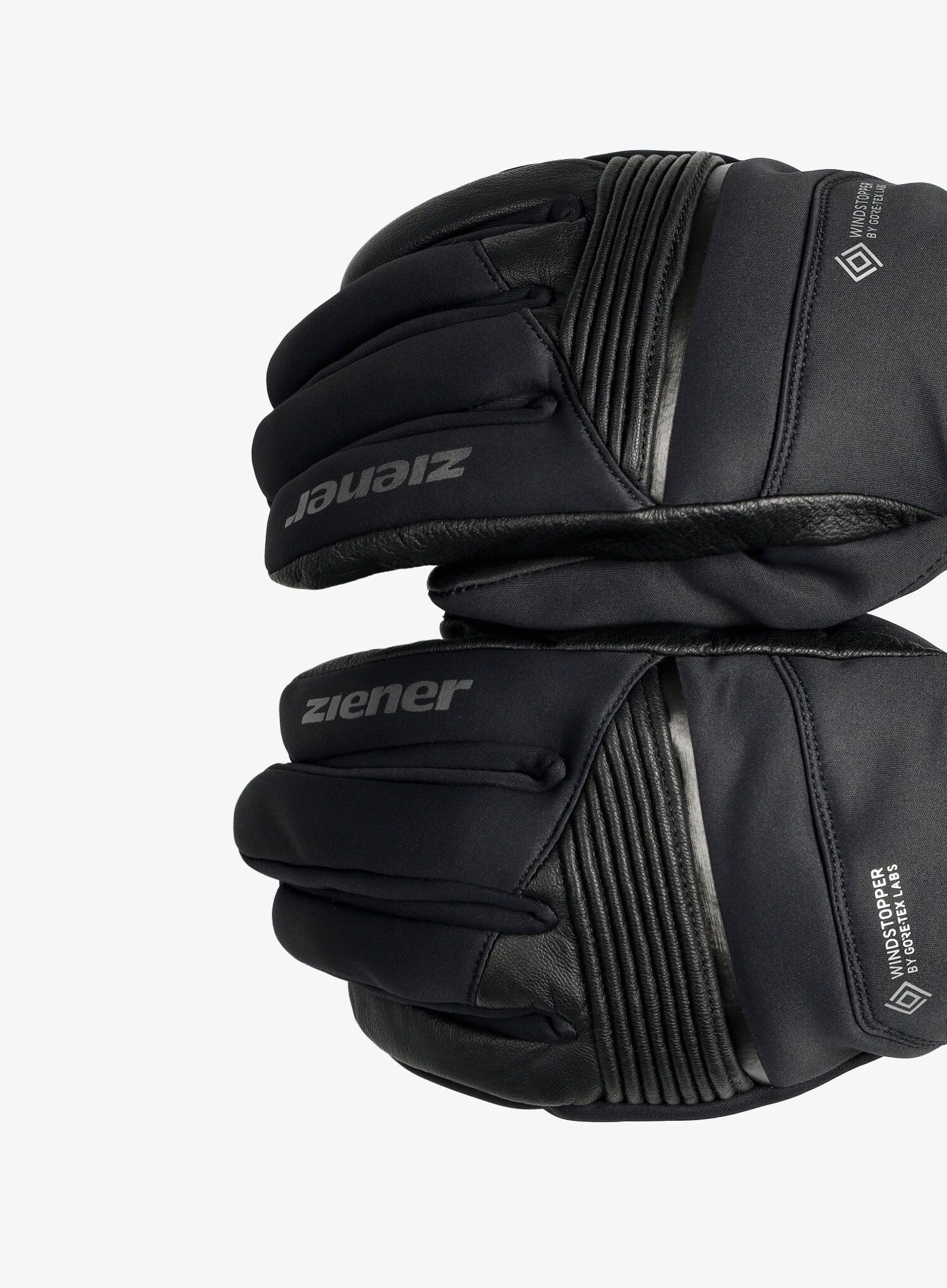 Větruvzdorné rukavice Ziener Ganno WS - black