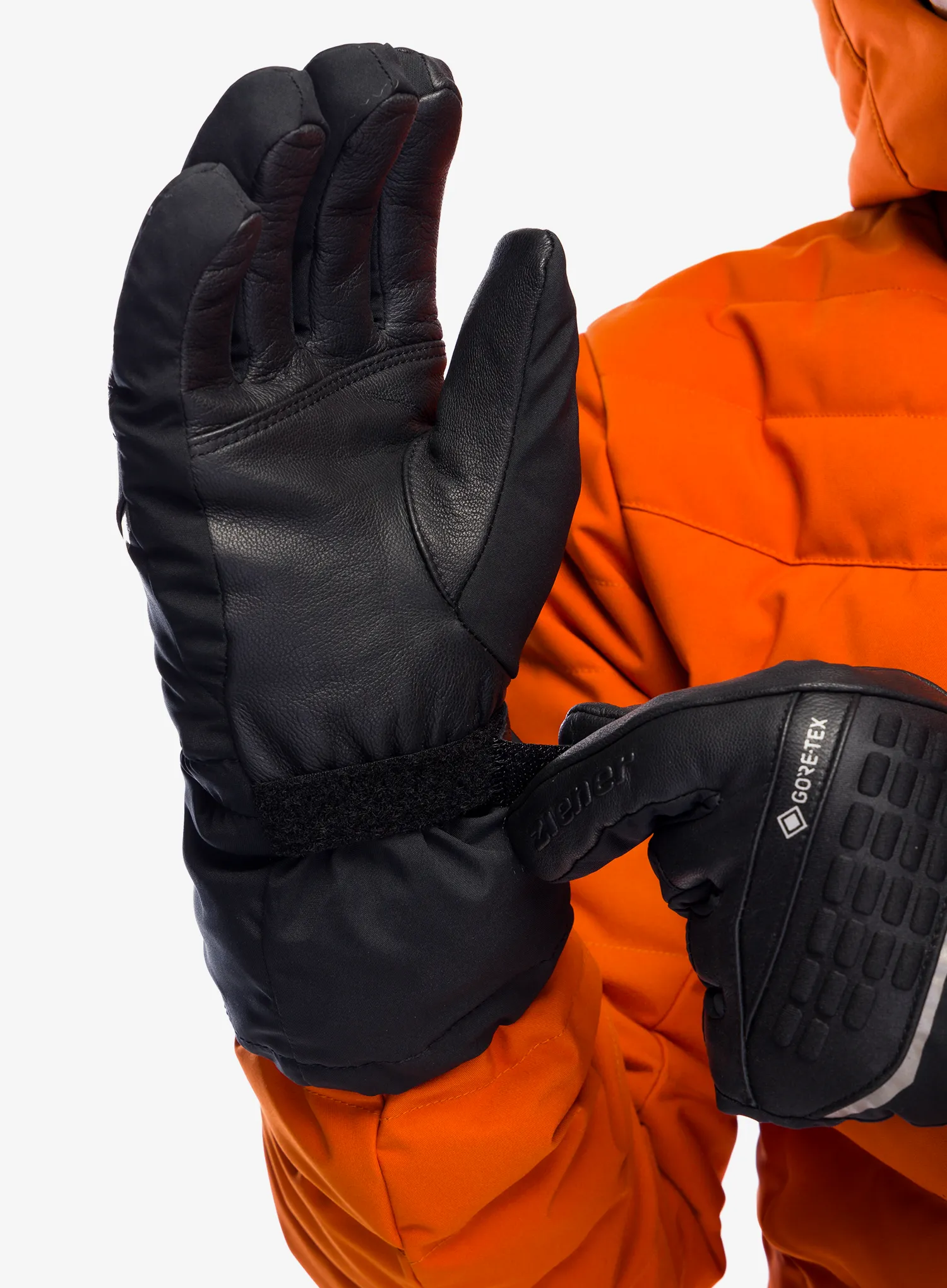 Lyžařské rukavice Ziener Gastil GTX- black