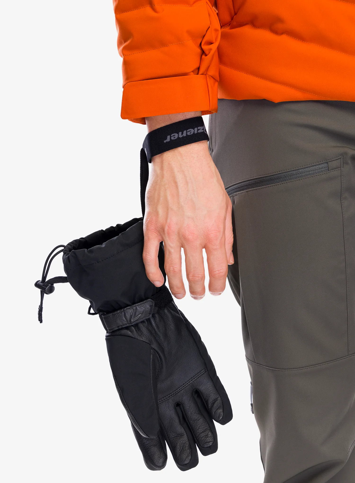 Lyžařské rukavice Ziener Gastil GTX- black