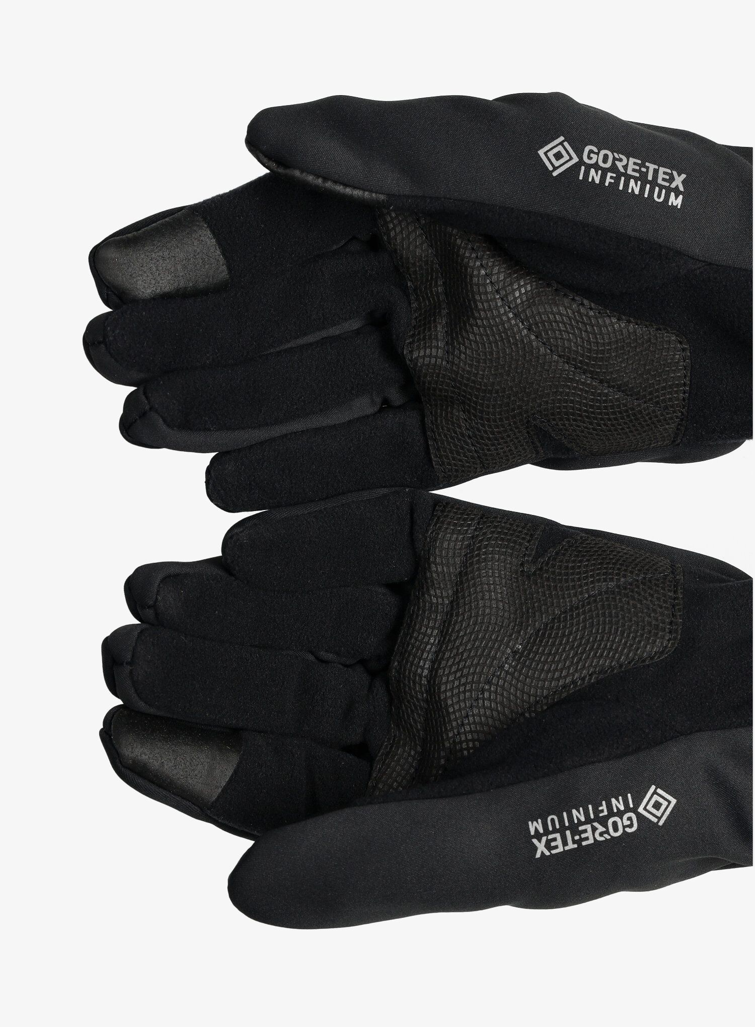 Softshellové rukavice Ziener Idaho GTX INF Touch- black