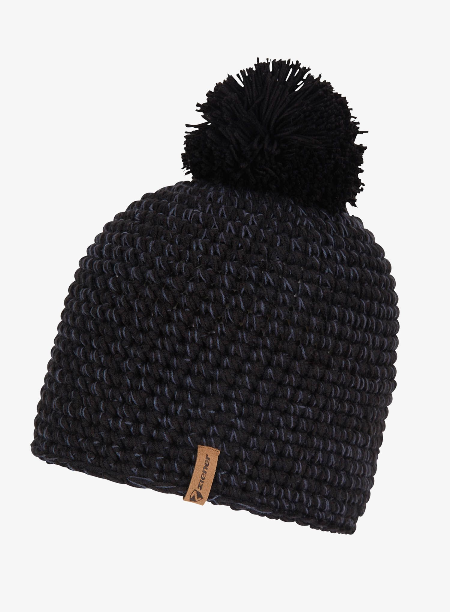 Zimní čepice Ziener Intercontinental - black/ombre